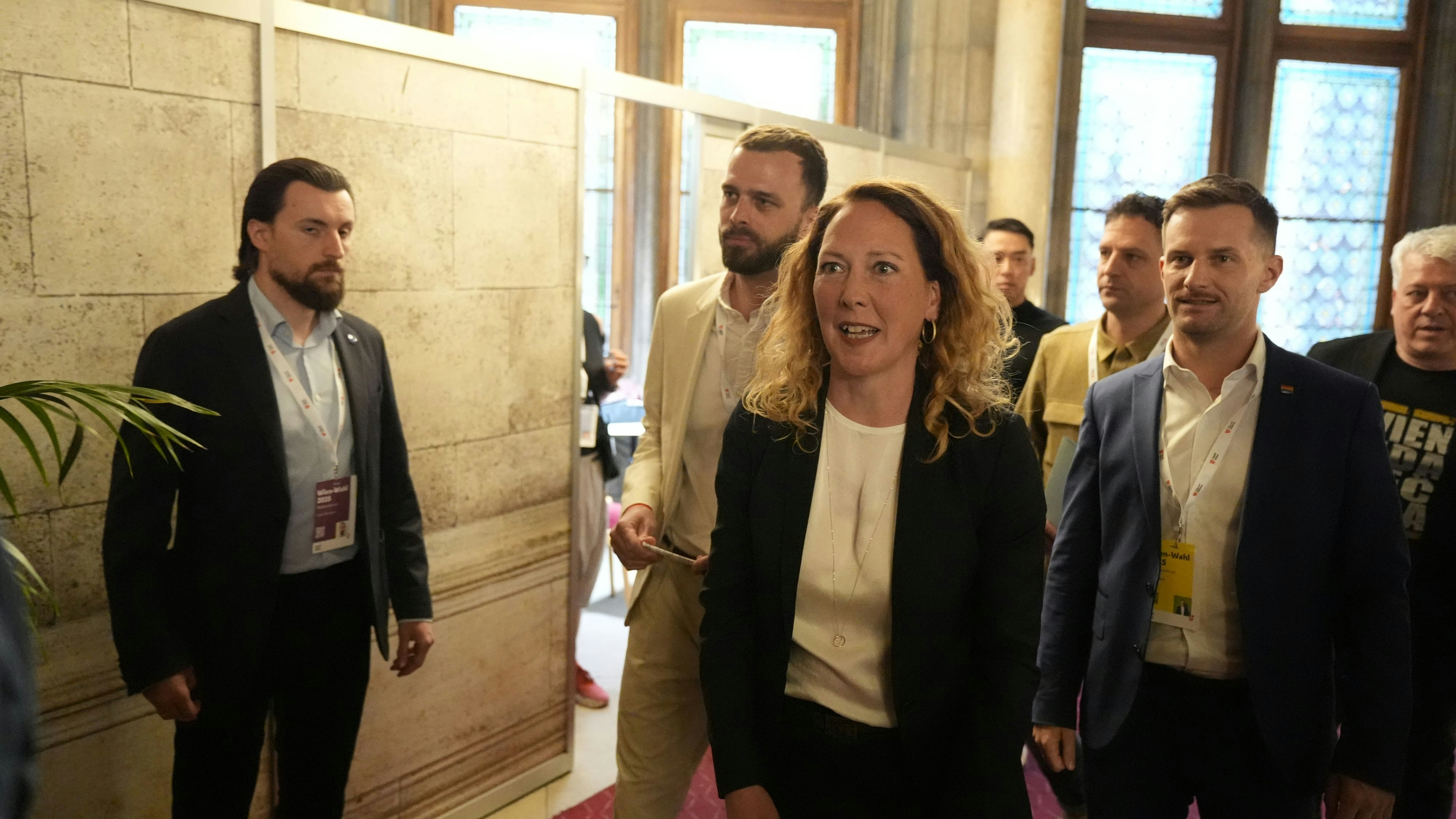 Judith Pühringer, Spitzenkandidatin der Grünen: "Beispiellose Aufholjagd!"