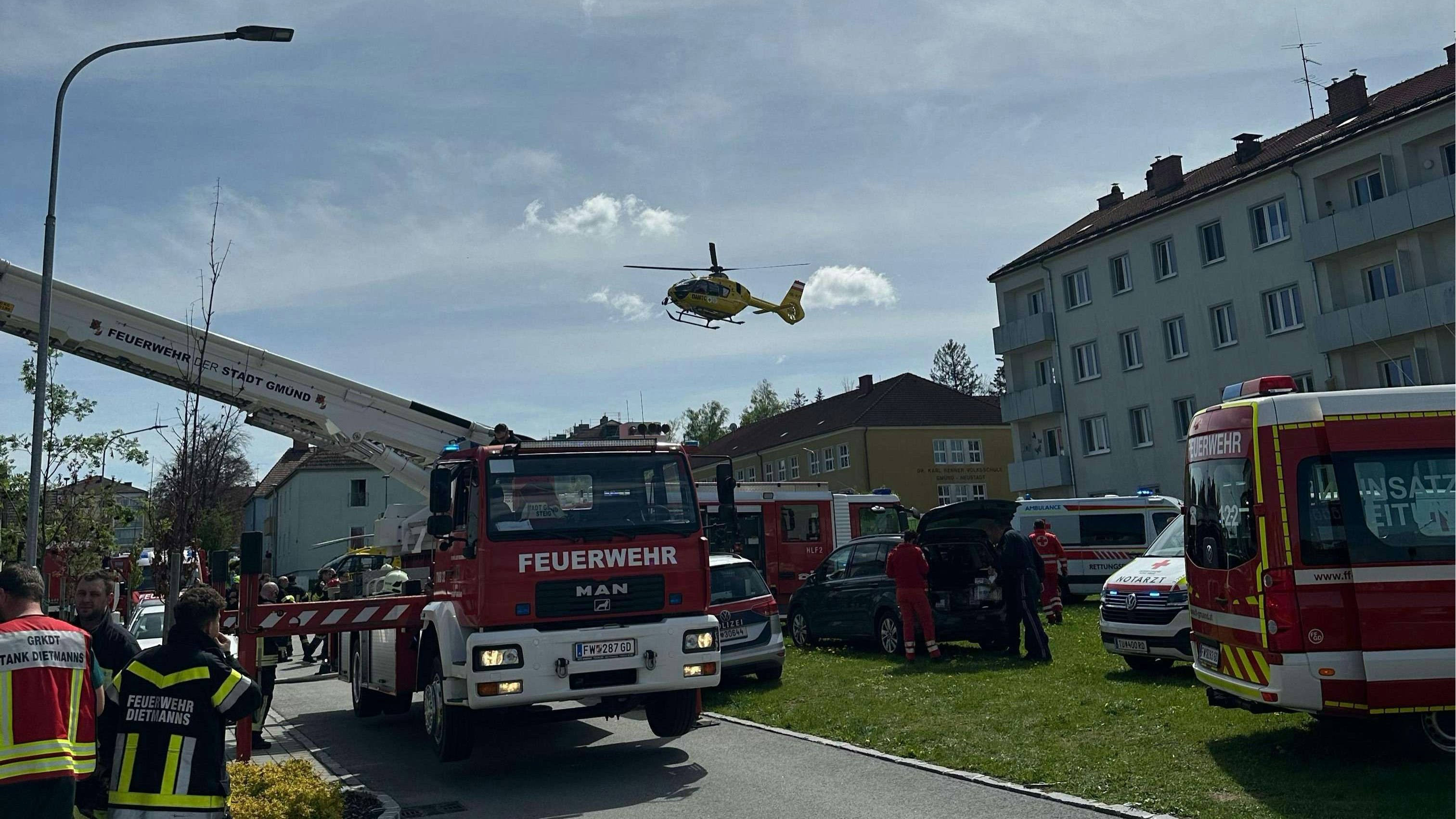 Feuerdrama: Zwei Kinder starben bei Wohnhausbrand