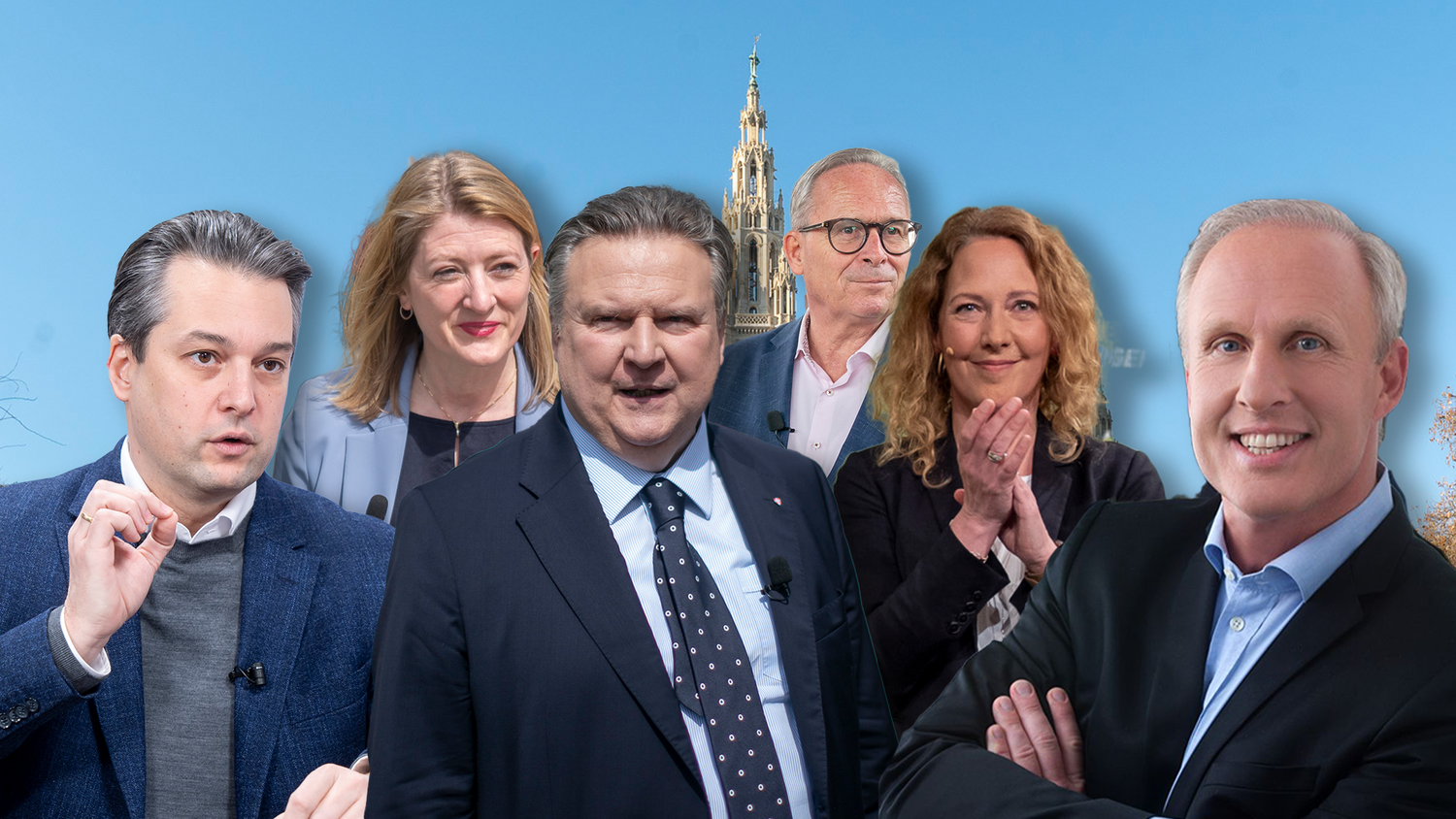 Wer wirkt, gewinnt? Rhetorik-Experte Dr. Roman Braun nimmt Wiens Spitzenkandidaten unter die Körpersprachen-Lupe.