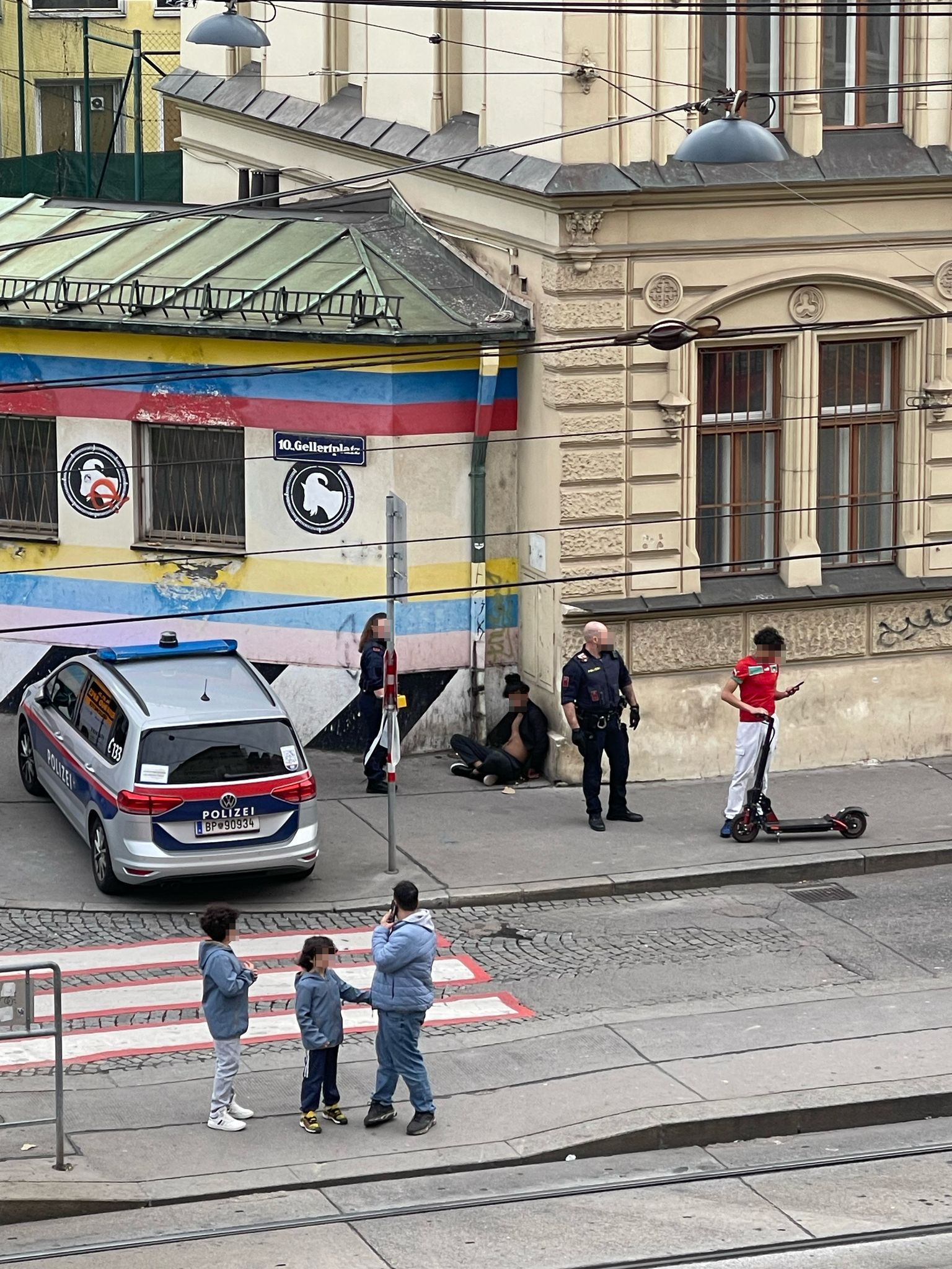 Die Polizei nahm den verdächtigen Syrer direkt fest.