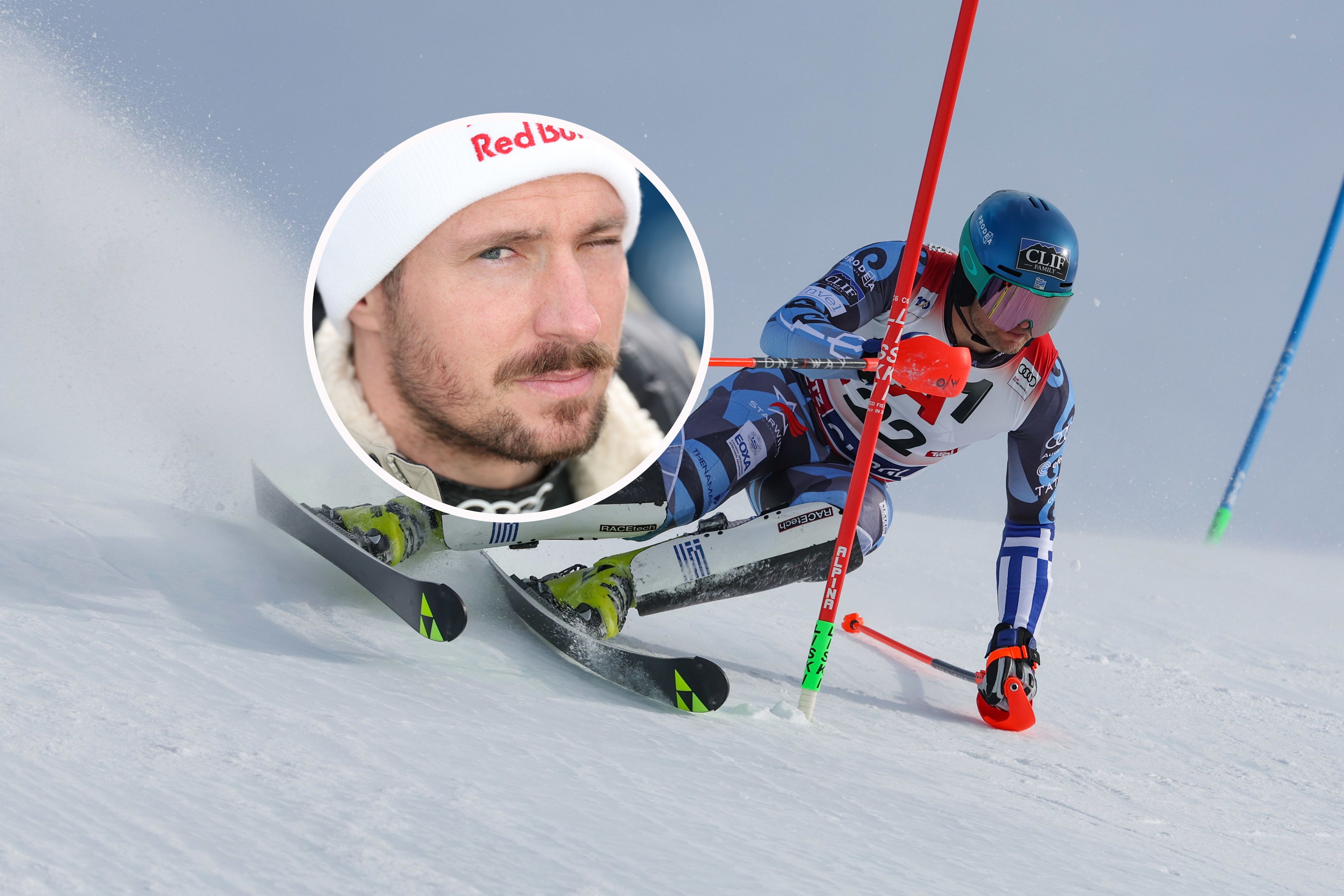 Marcel Hirscher nimmt AJ Ginnis unter Vertrag.