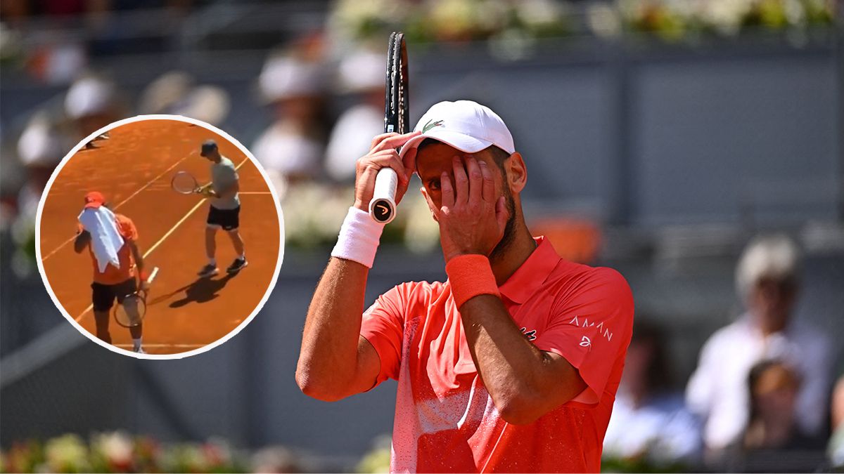 Novak Djokovic schied beim Masters in Madrid in der ersten Runde aus.