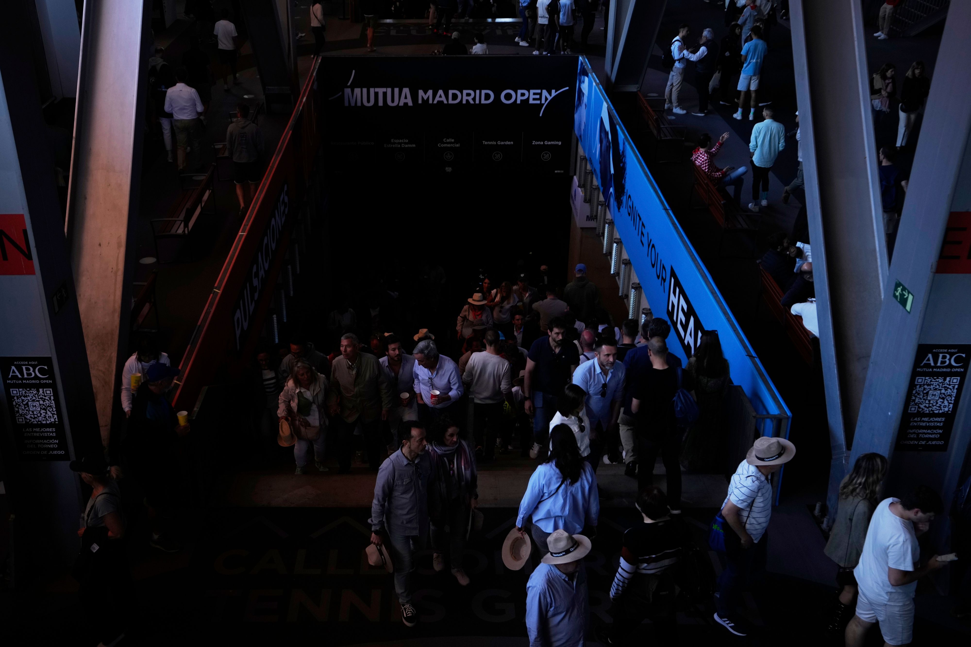 Das Masters in Madrid wurde auf unbestimmte Zeit unterbrochen.