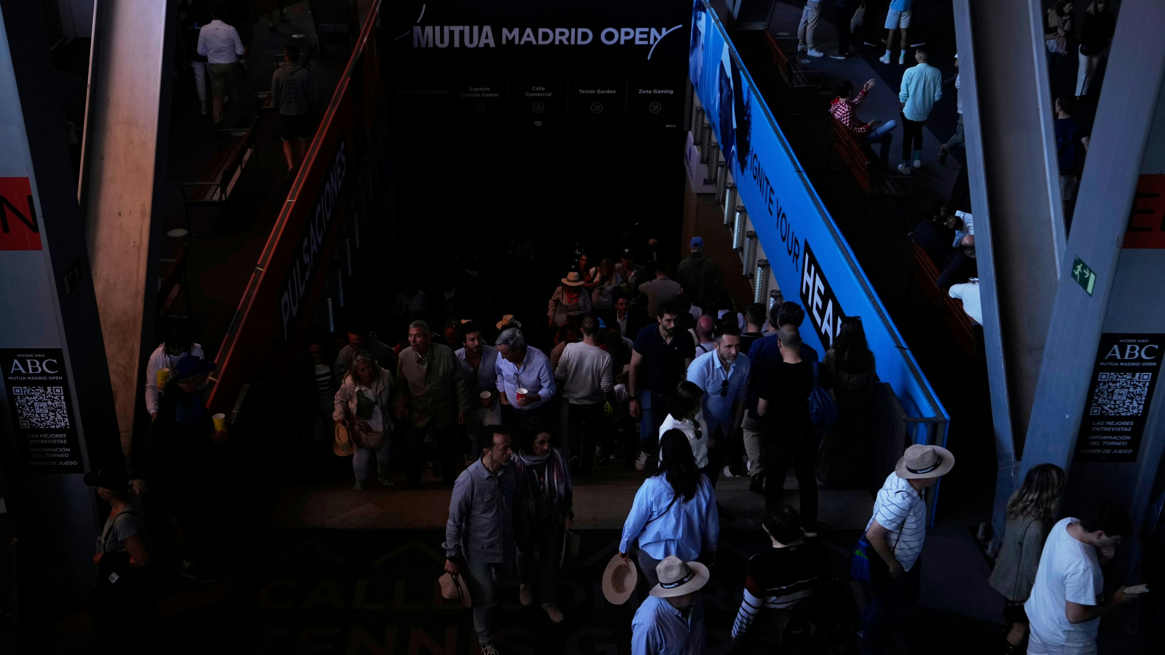 Das Masters in Madrid wurde auf unbestimmte Zeit unterbrochen.