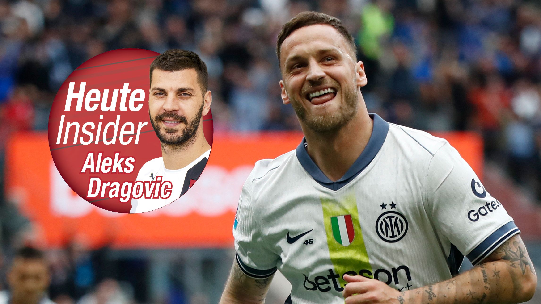 Aleks Dragovic über Inter-Star Marko Arnautovic.
