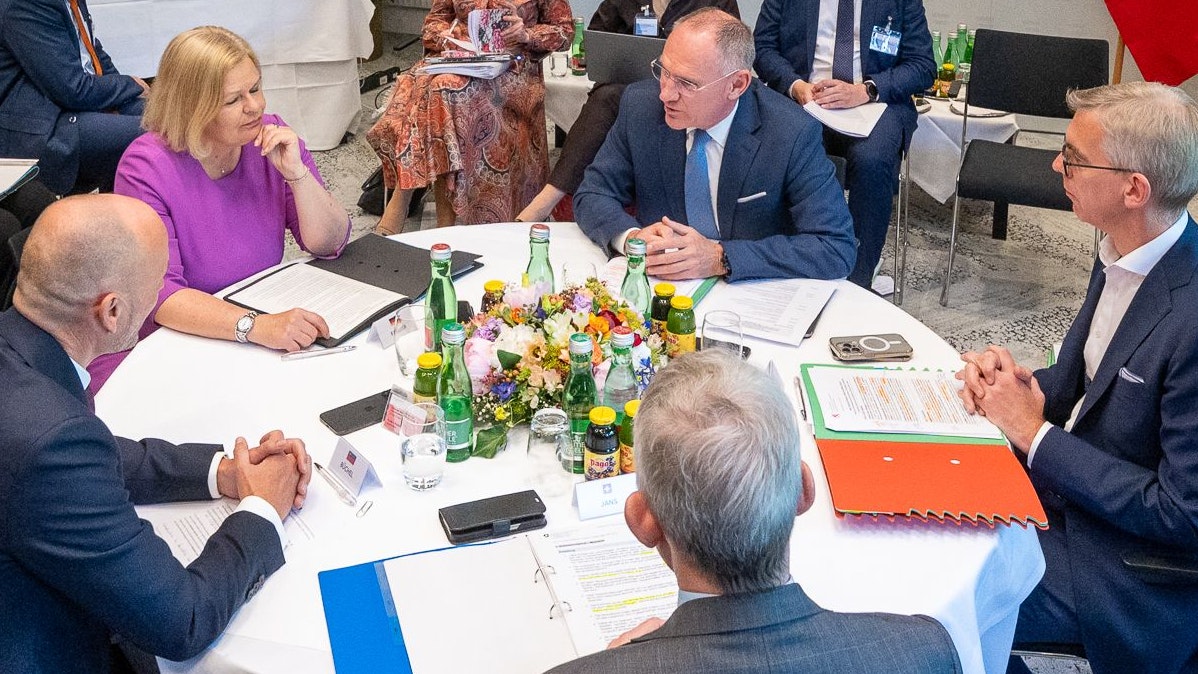 Arbeitstreffen der deutschsprachigen Innenminister am Montag in Krems/Niederösterreich.