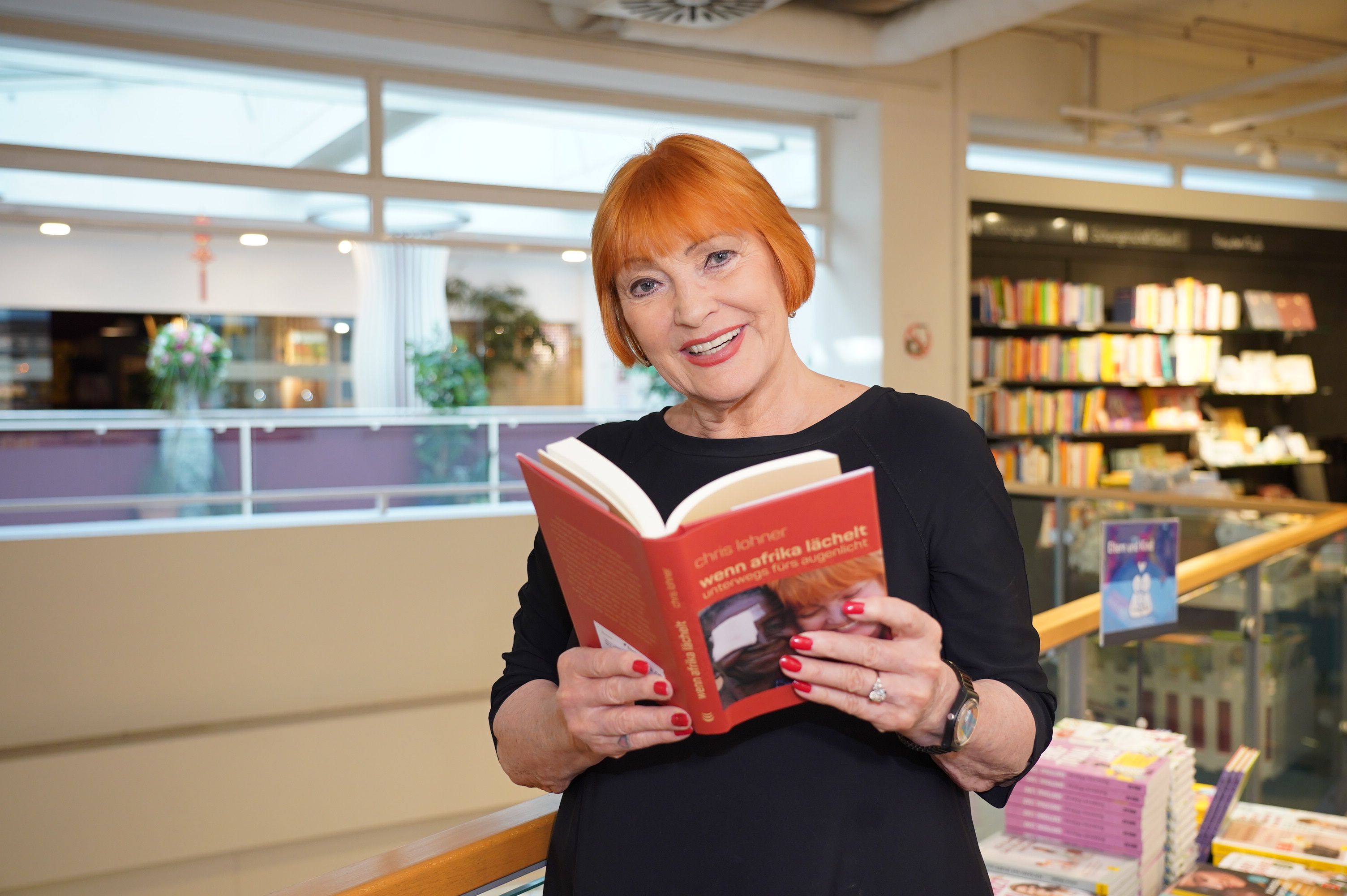 Chris Lohner präsentierte ihr Buch 