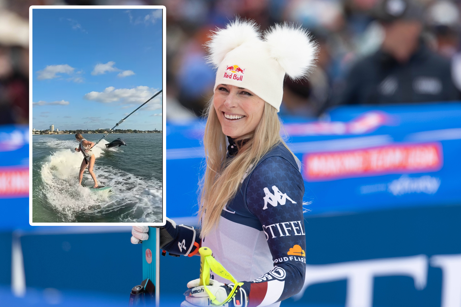 Lindsey Vonn genießt zurzeit ihren Urlaub.