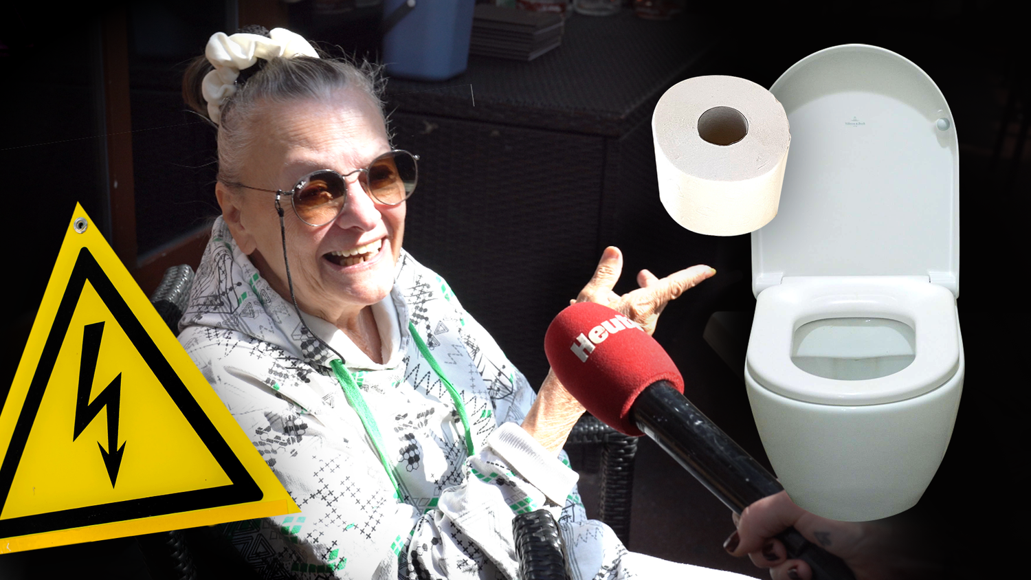 Wirkt sich ein Blackout auch auf die Toilette aus?