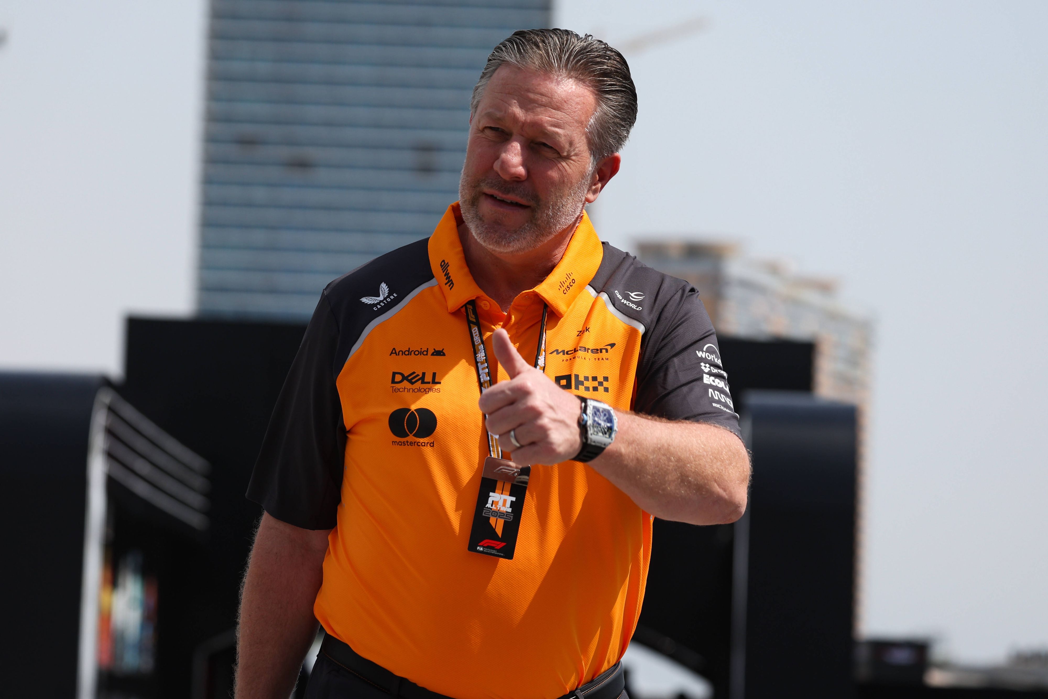 McLaren-Teamchef Zak Brown. 