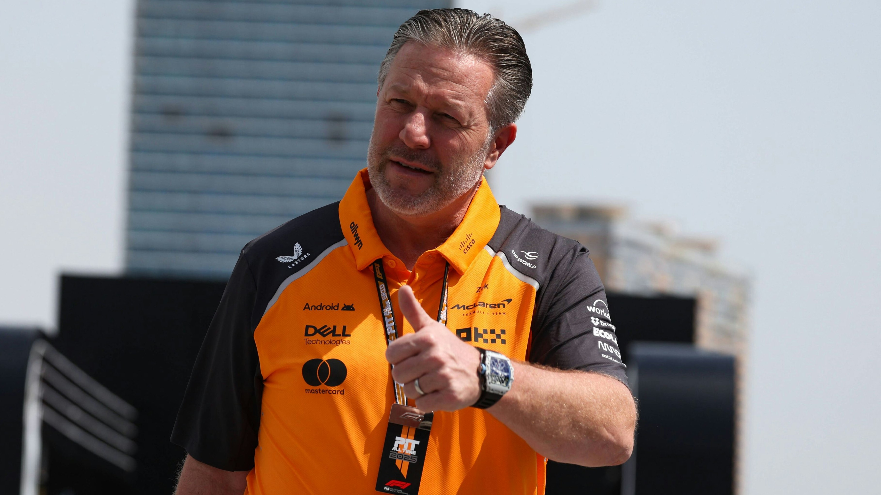 McLaren-Teamchef Zak Brown. 