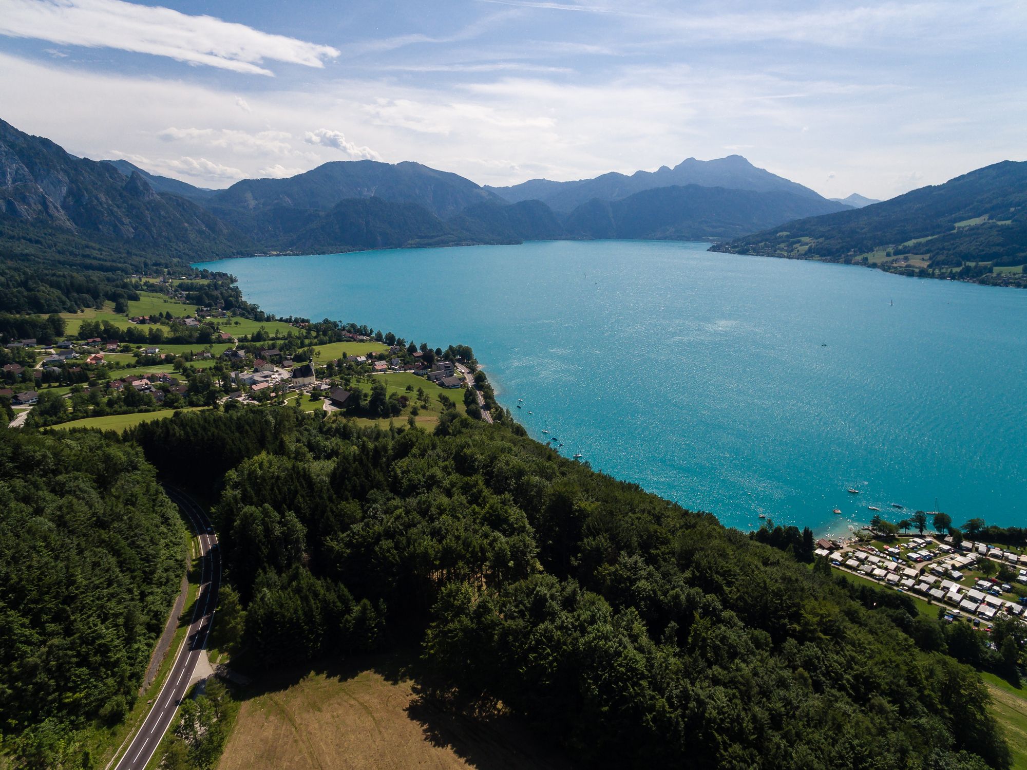 Schaut idyllisch aus, ein Urlaub am Attersee kann aber teuer werden.