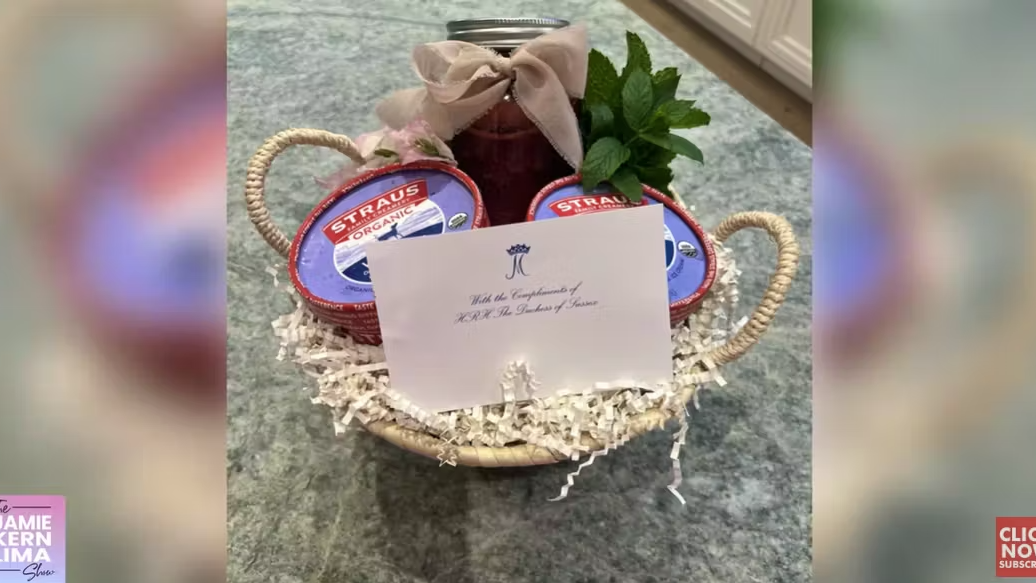 Auf der Karte benutzte Meghan den HRH-Titel.