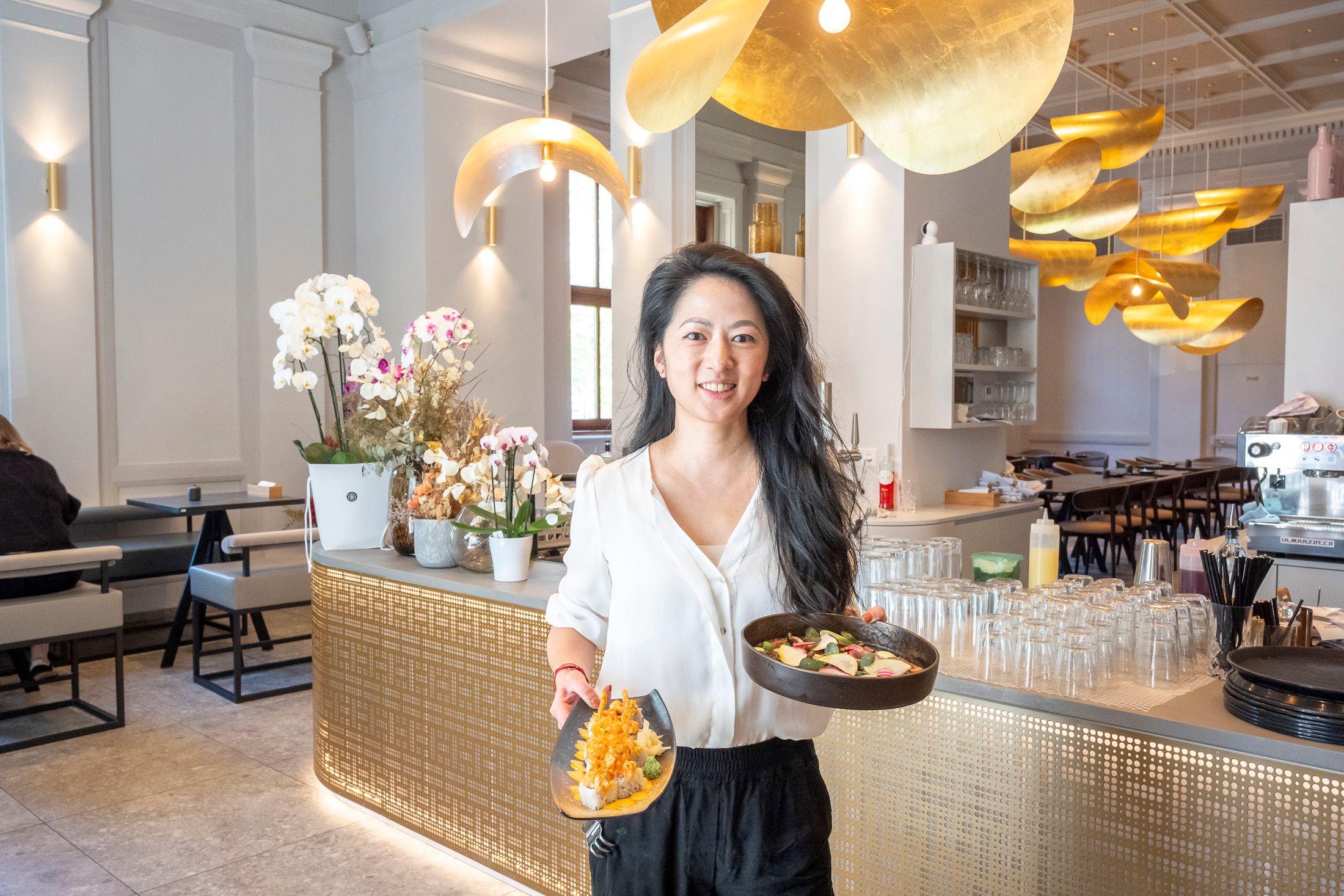 Elisabeth Wu eröffnete ihr neuestes Lokal im Wiener Börsengebäude: das 