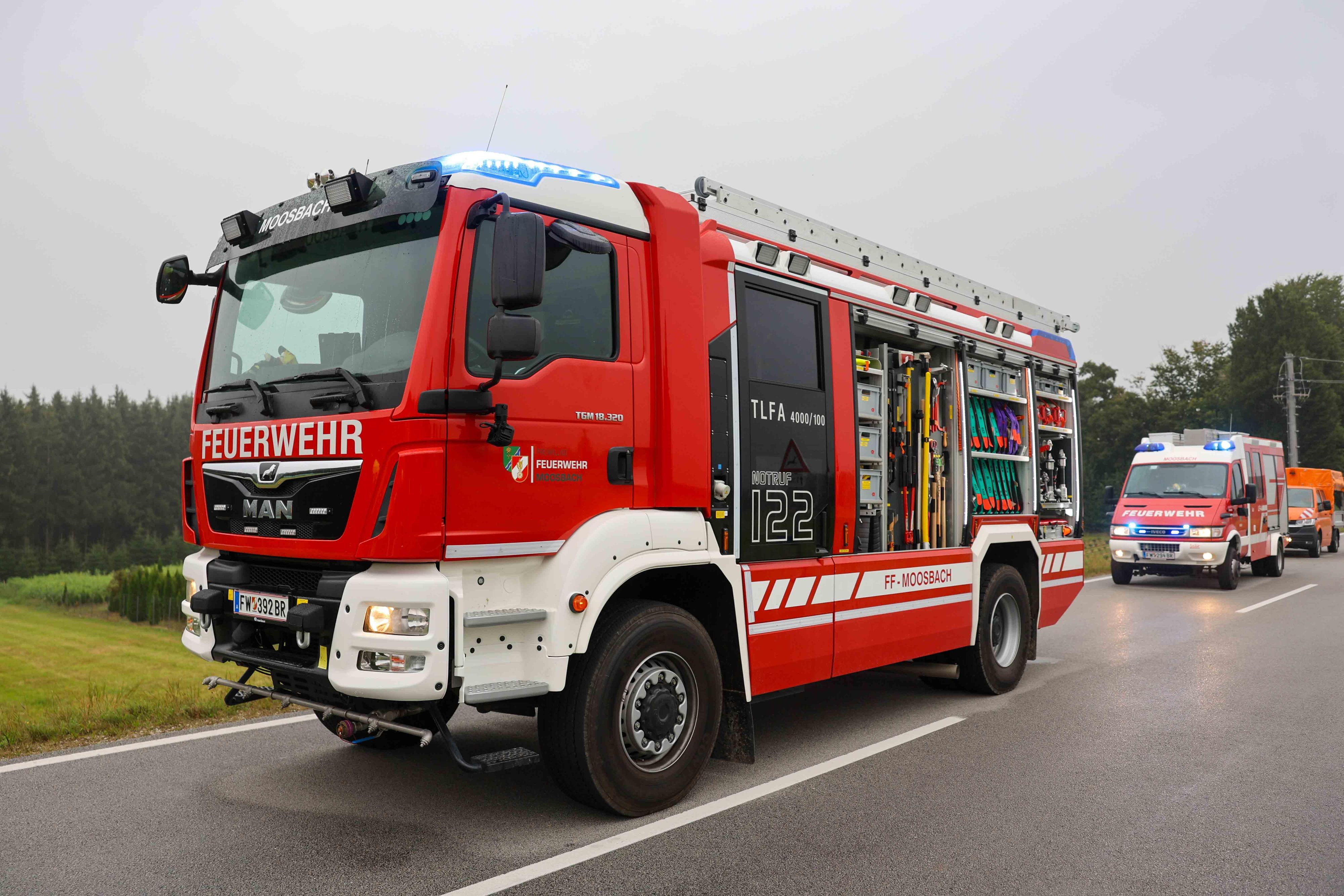 Die Feuerwehr war in der Lage das Feuer zu löschen. (Symbolbild)