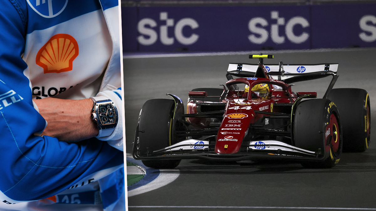 Formel-1-Rennstall Ferrari hat so richtig in den Farbtopf gegriffen. 