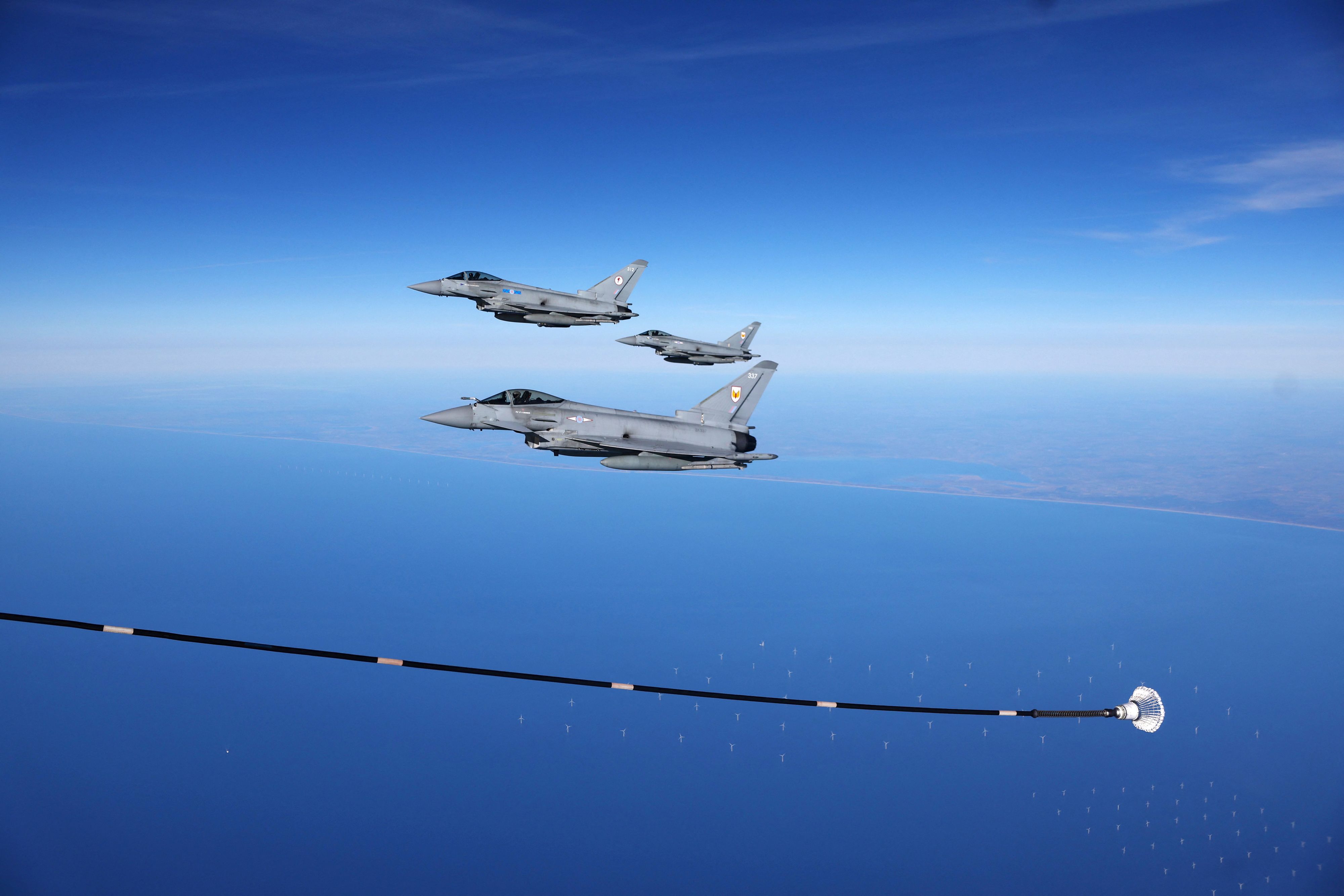 Britische Kampfjets haben einen Drohnen-Fabrik im Jemen attackiert.