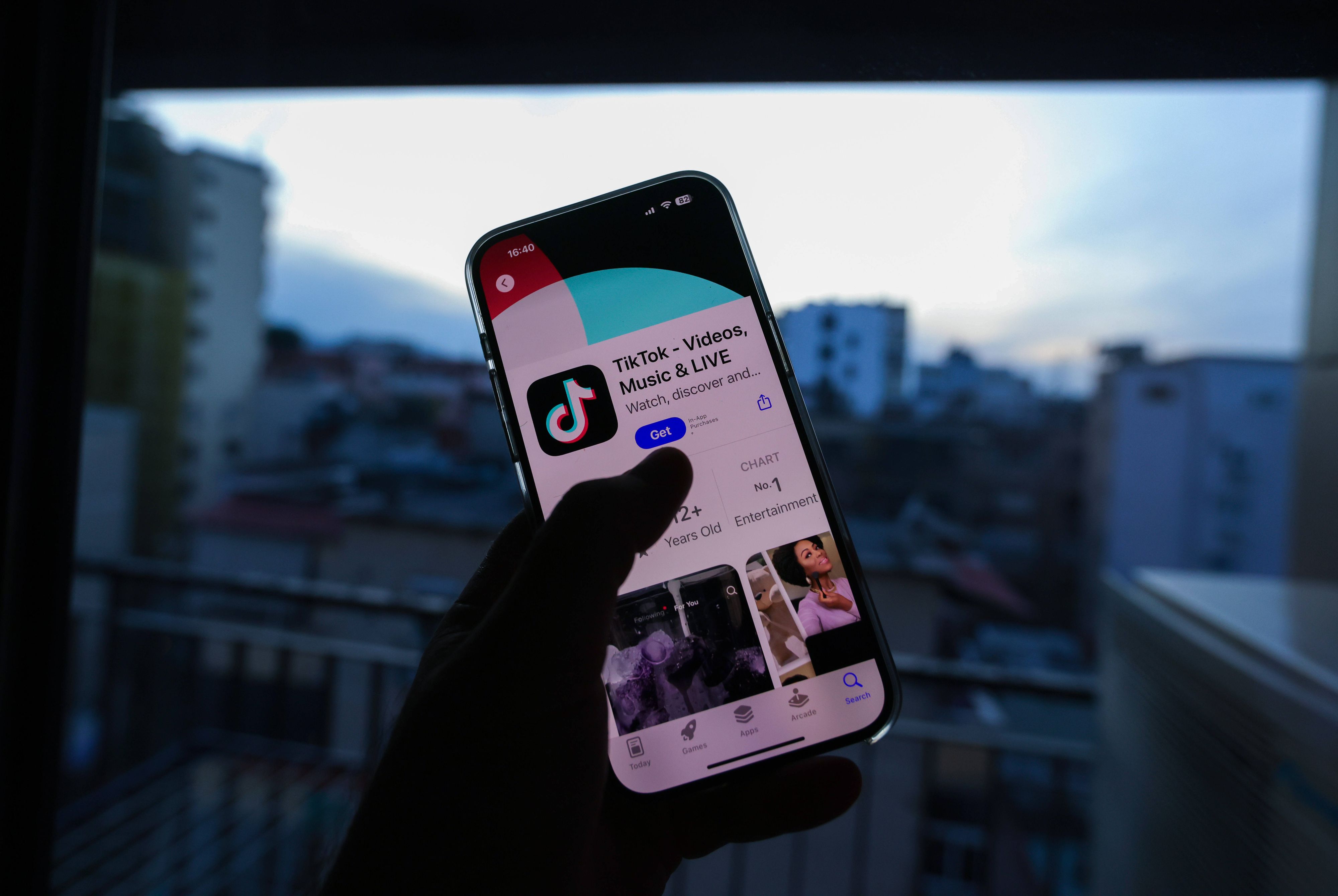 In Albanien ist der TikTok-Zugang blockiert.