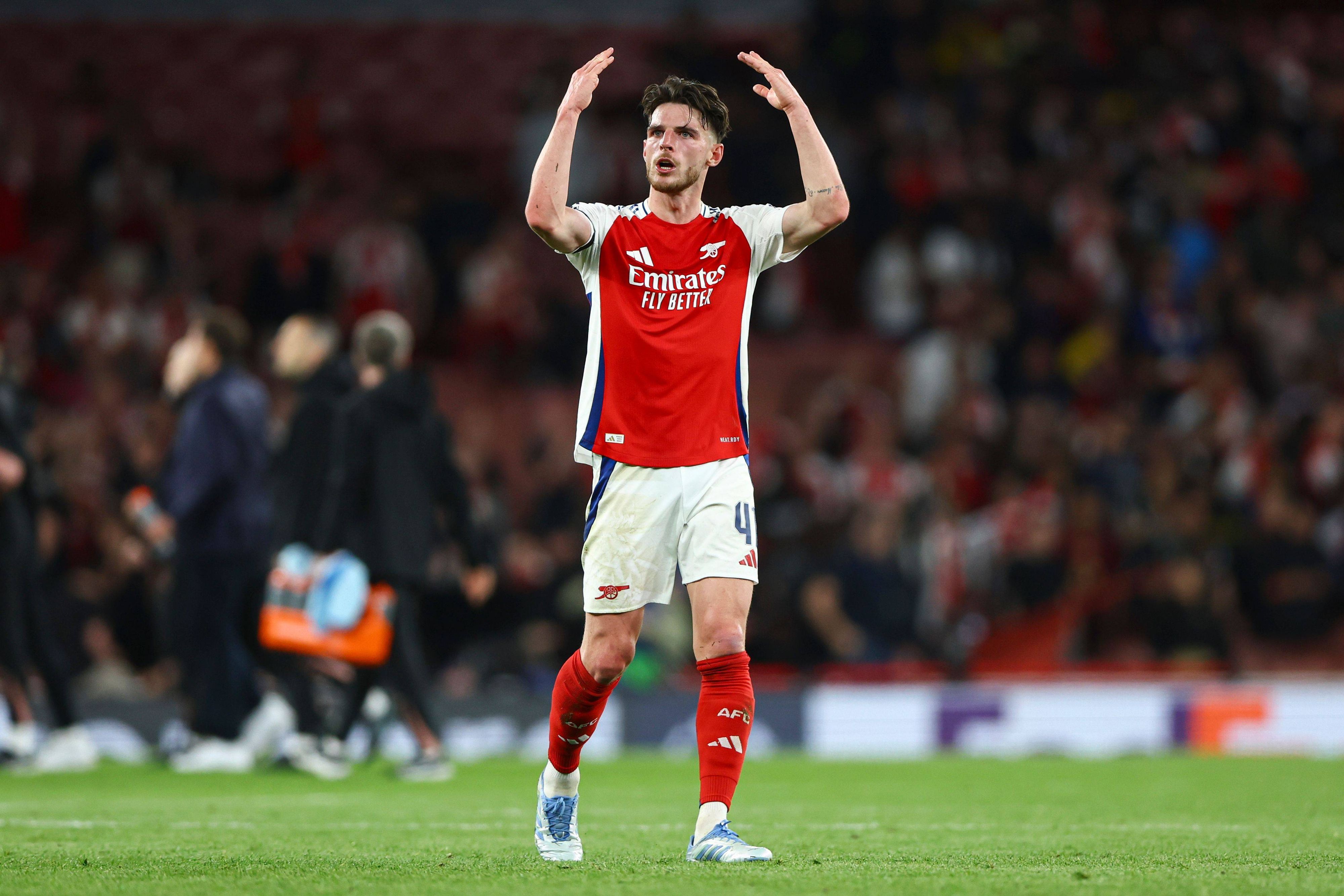 Declan Rice gibt nicht auf.