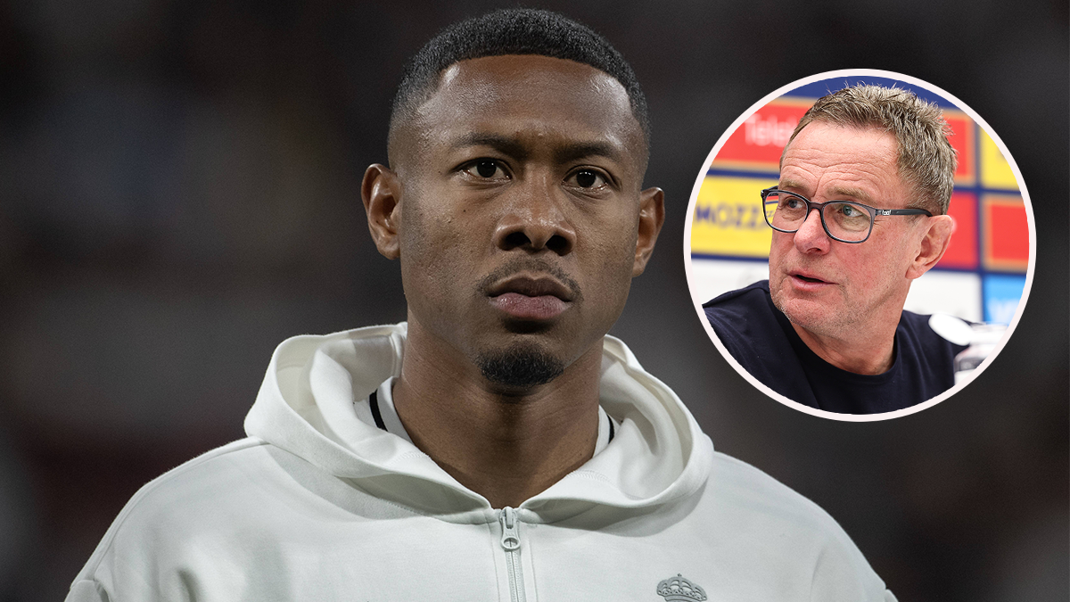 Teamchef Ralf Rangnick spricht über die Verletzung von ÖFB-Kapitän David Alab.a 