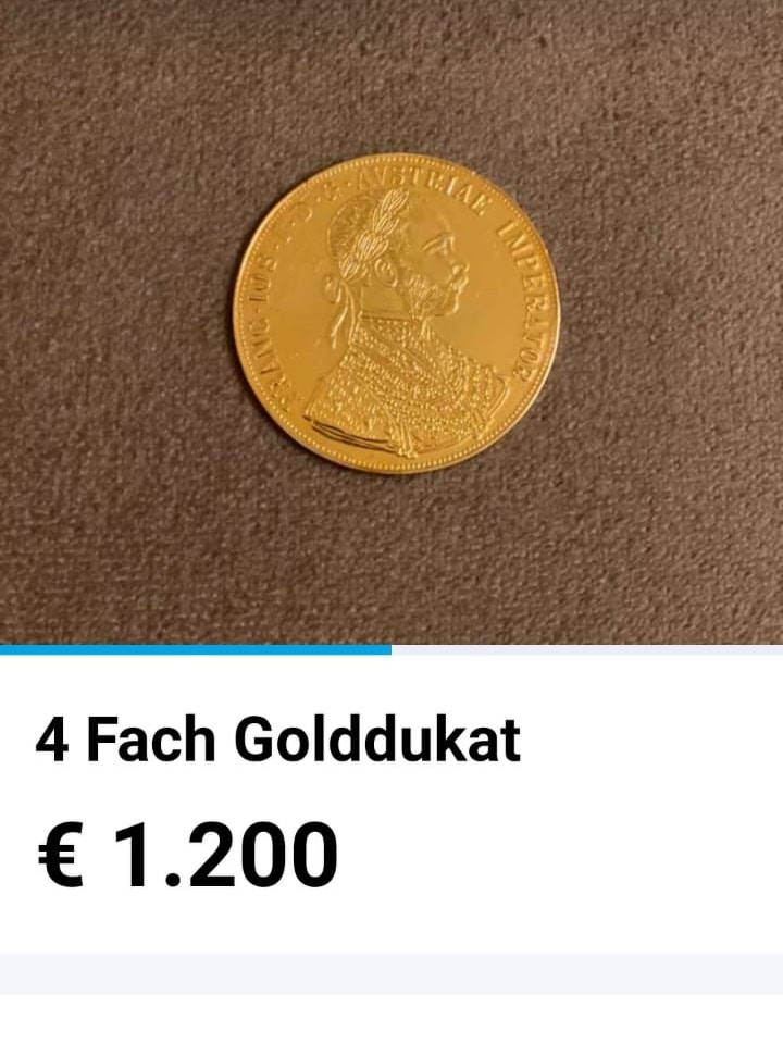 Diesel wertlosen "Goldmünzen" kaufte der Wiener (52).