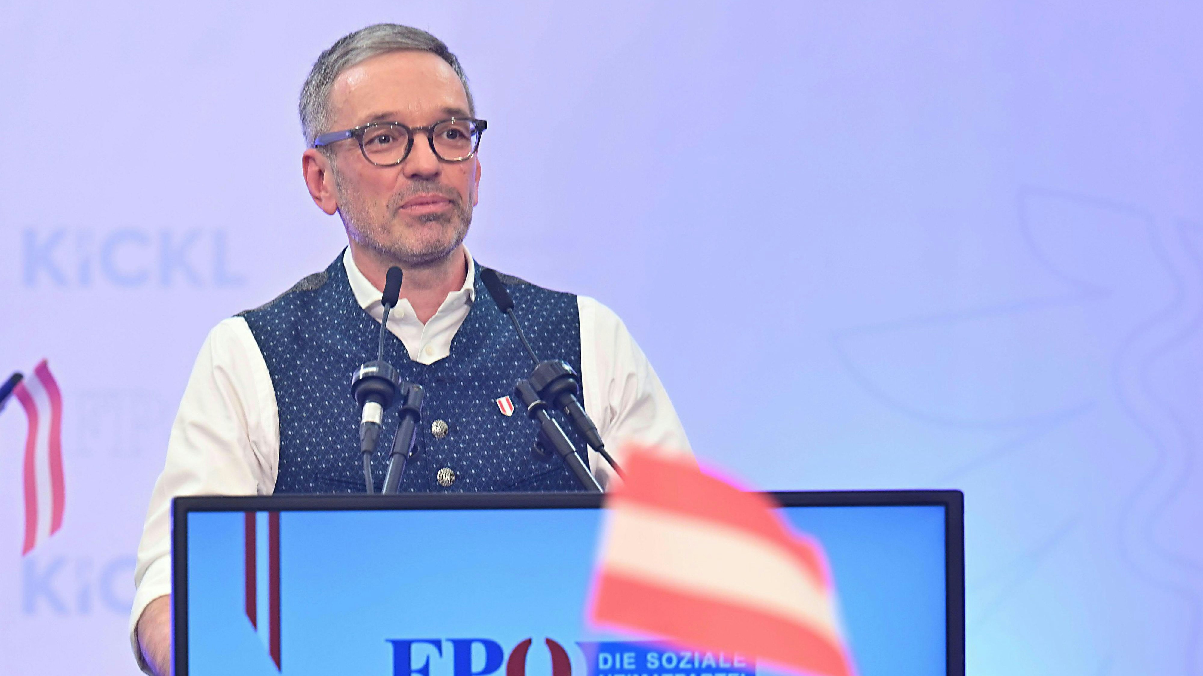 FPÖ-Chef Herbert Kickl teilte am Donnerstag kräftig aus.