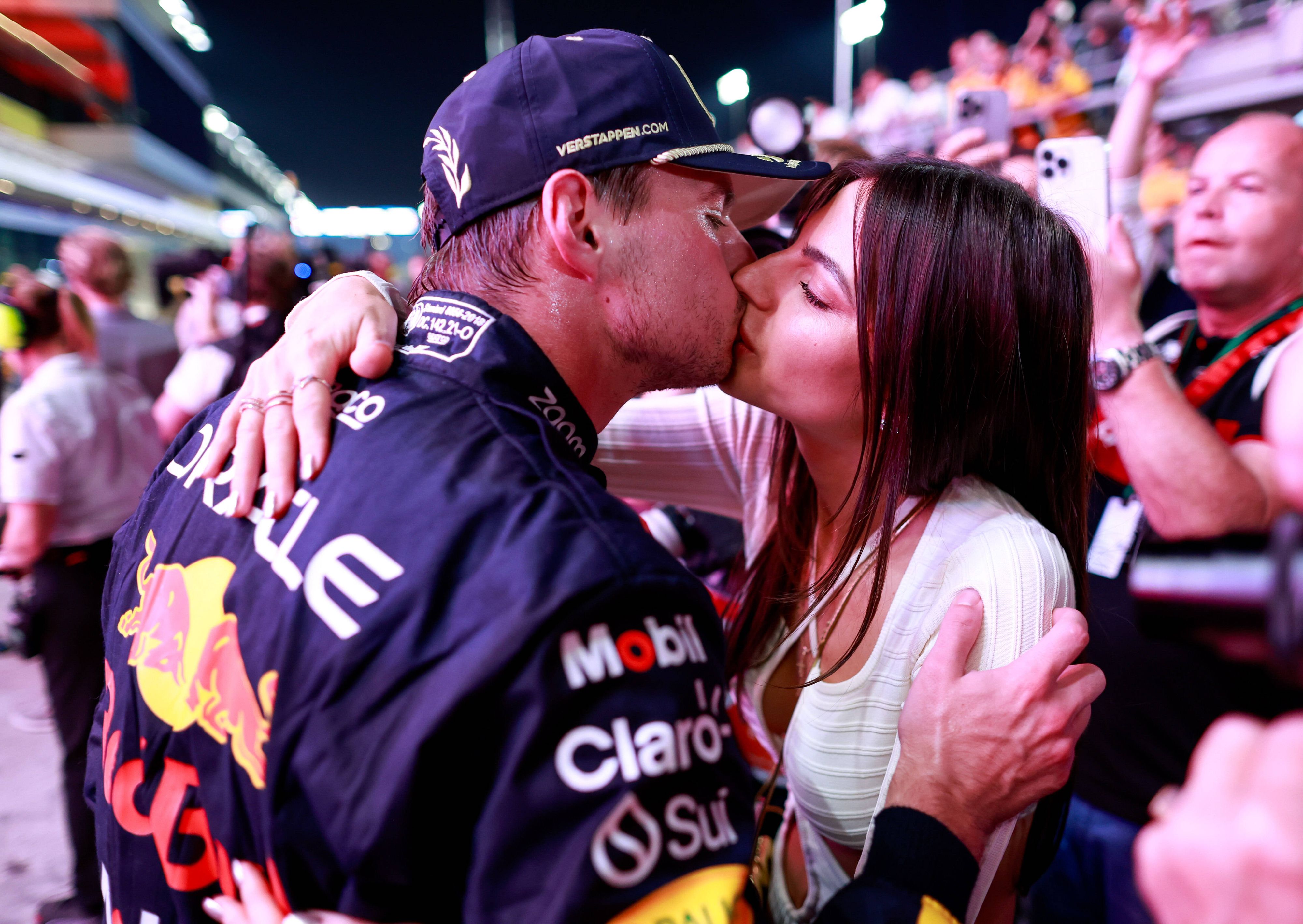 Max Verstappen mit Kelly Piquet