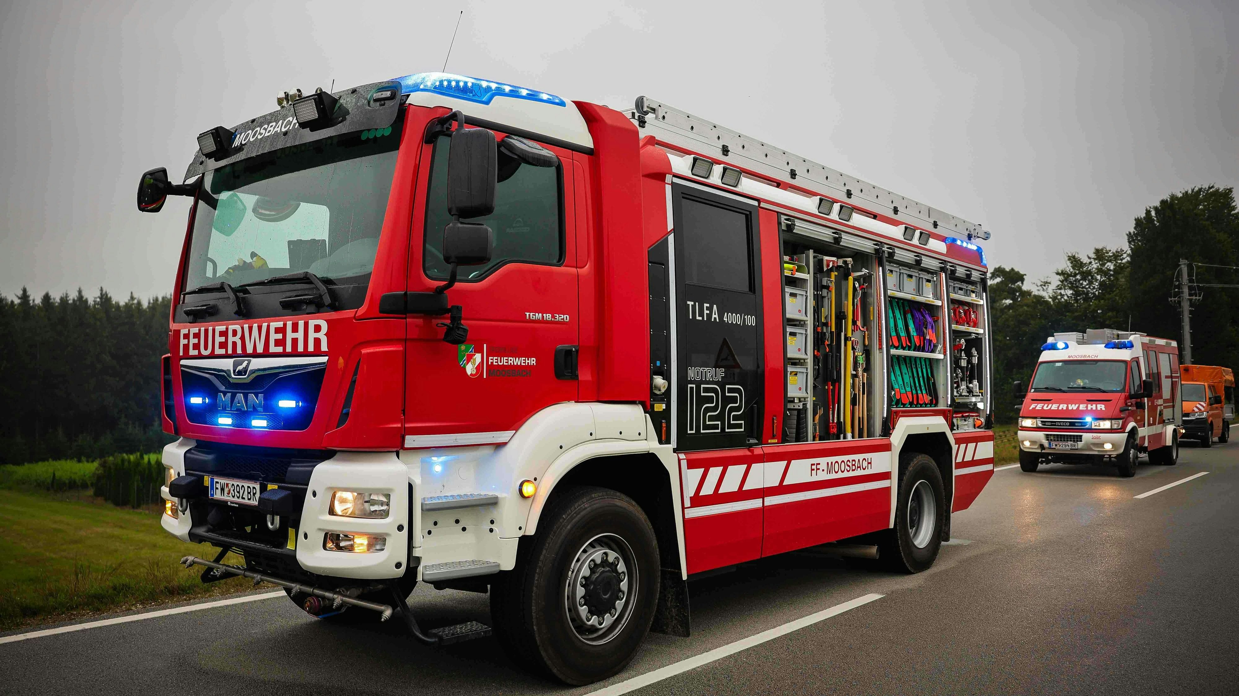 Heute.at - Unwetter als Auslöser – Bankomat in Flammen
