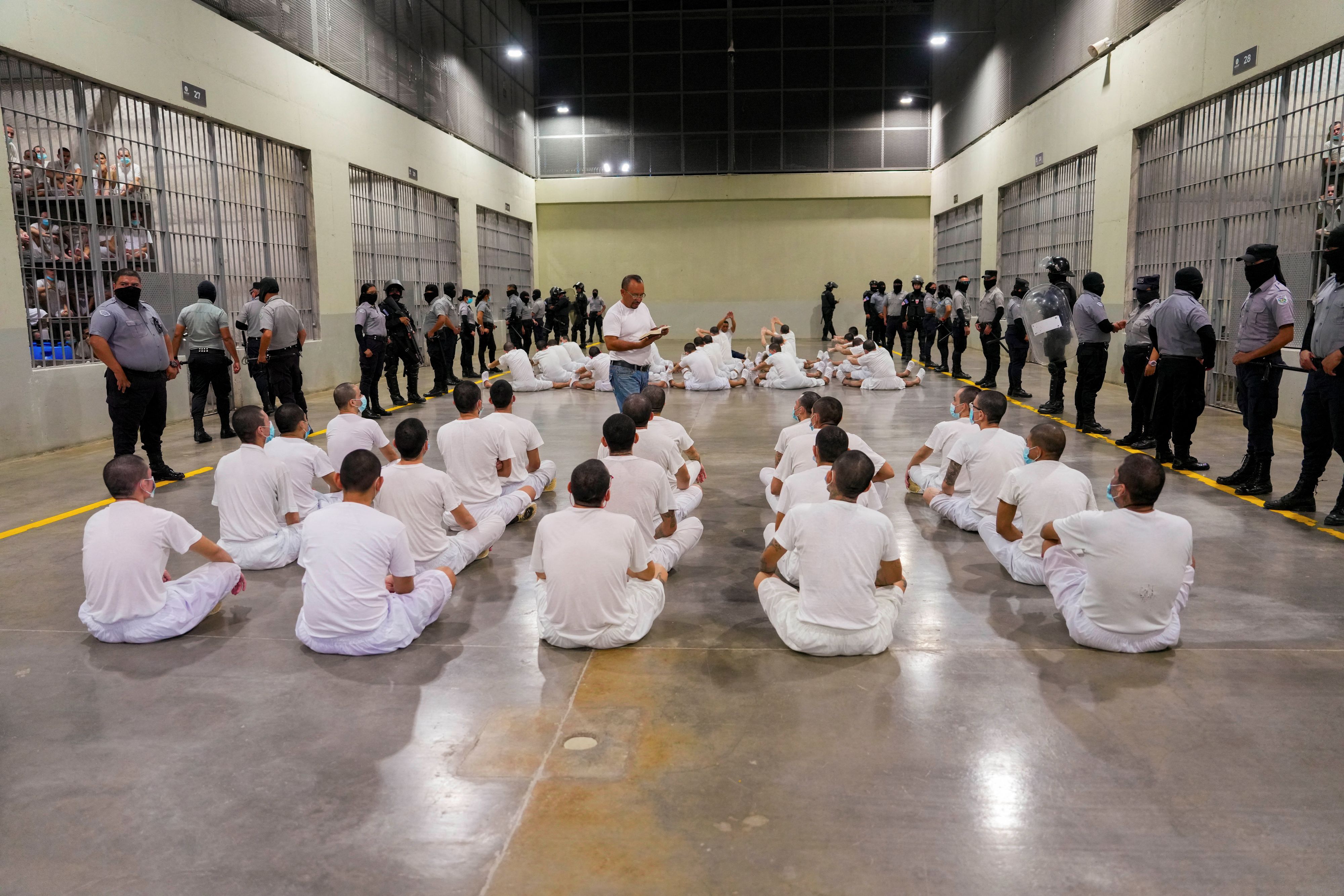Abgeschobene kommen in ein Hochsicherheitsgefängnis in El Salavdor.