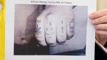 Dieses Foto ist für Trump ein "Beweis" für Garcias Banden-Zugehörigkeit. 