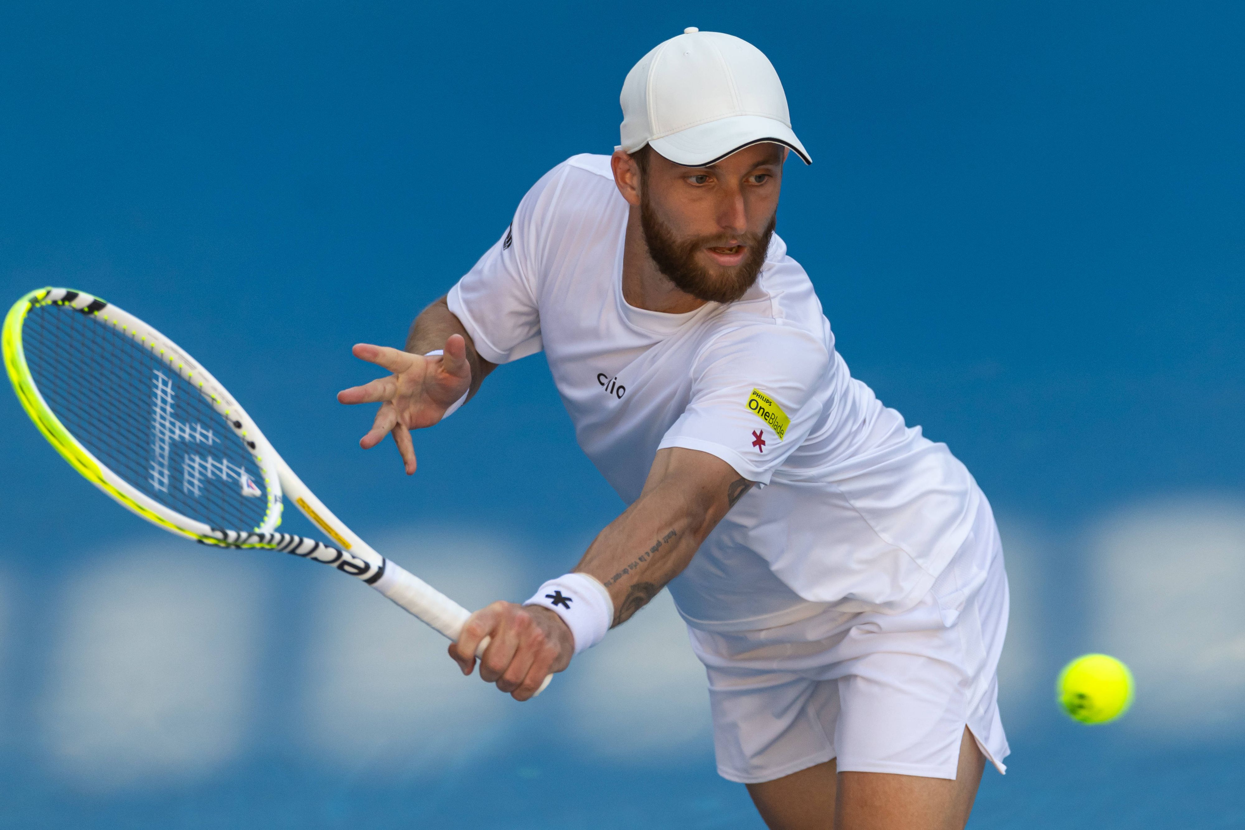 Corentin Moutet legt sich gerne mit den Fans und dem Schiedsrichter an.