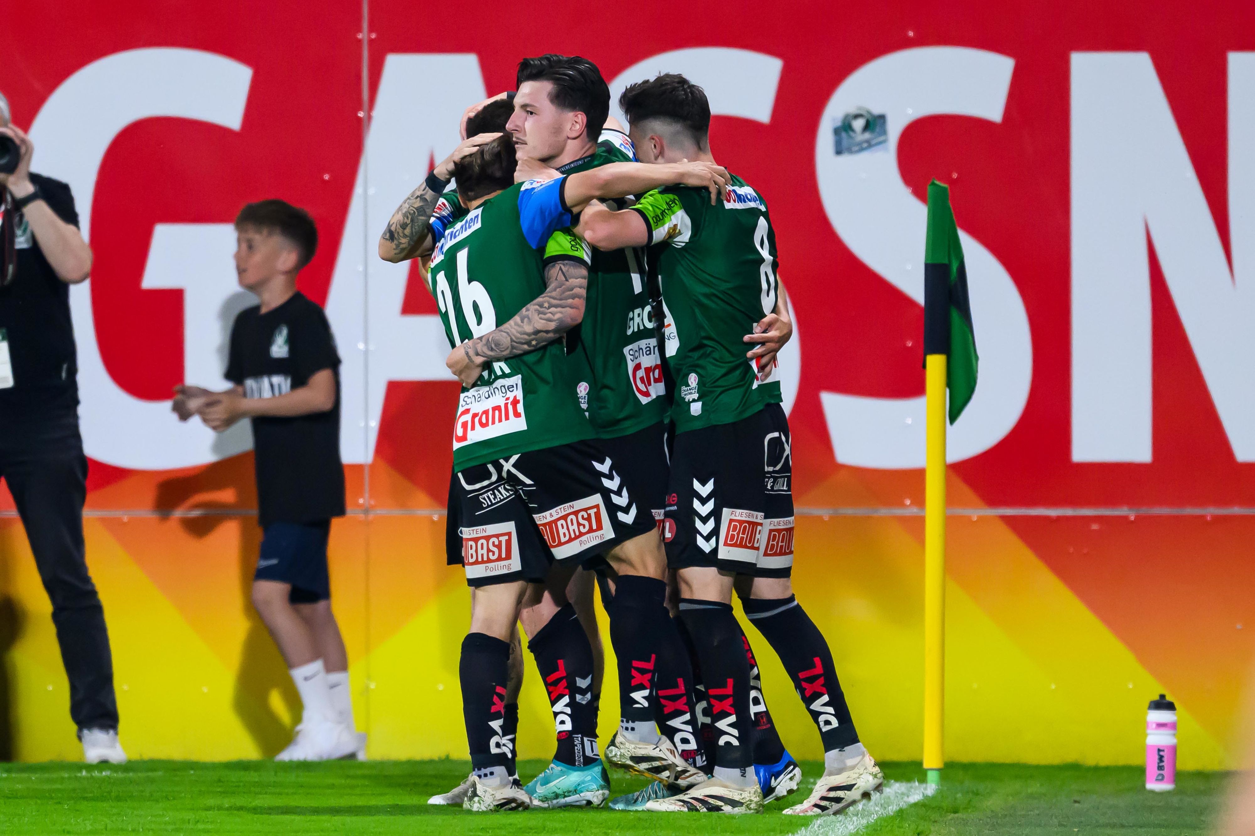 Die Rieder jubeln gegen die Admira. 