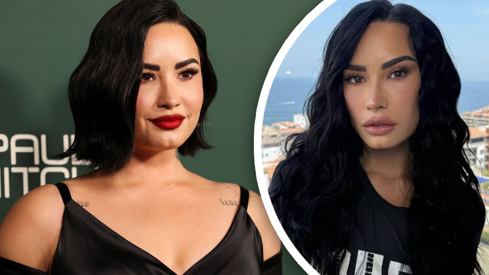 Demi Lovatos Gesicht sieht anders aus als früher.