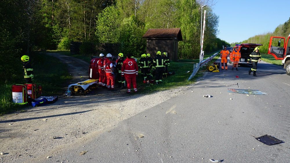 Die 19-Jährige wurde bei dem Crash verletzt. 
