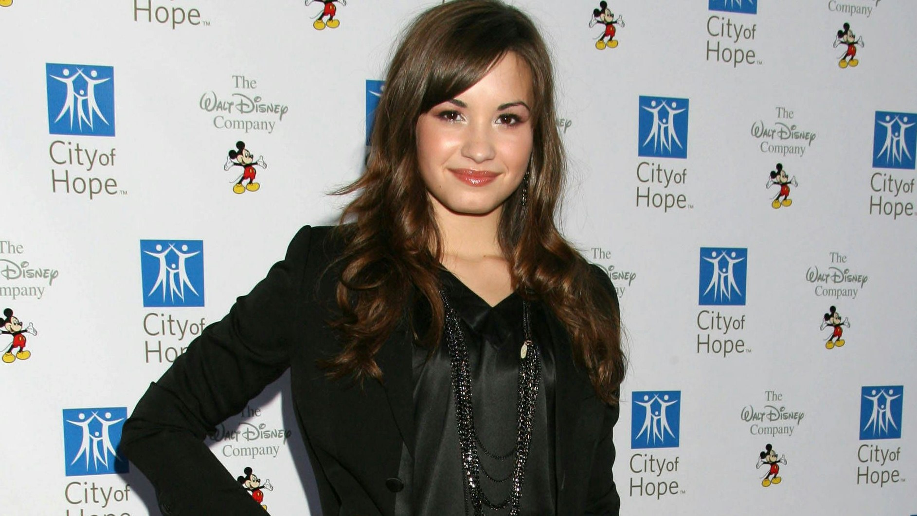So sah Demi Lovato noch in ihren "Disney"-Zeiten aus.