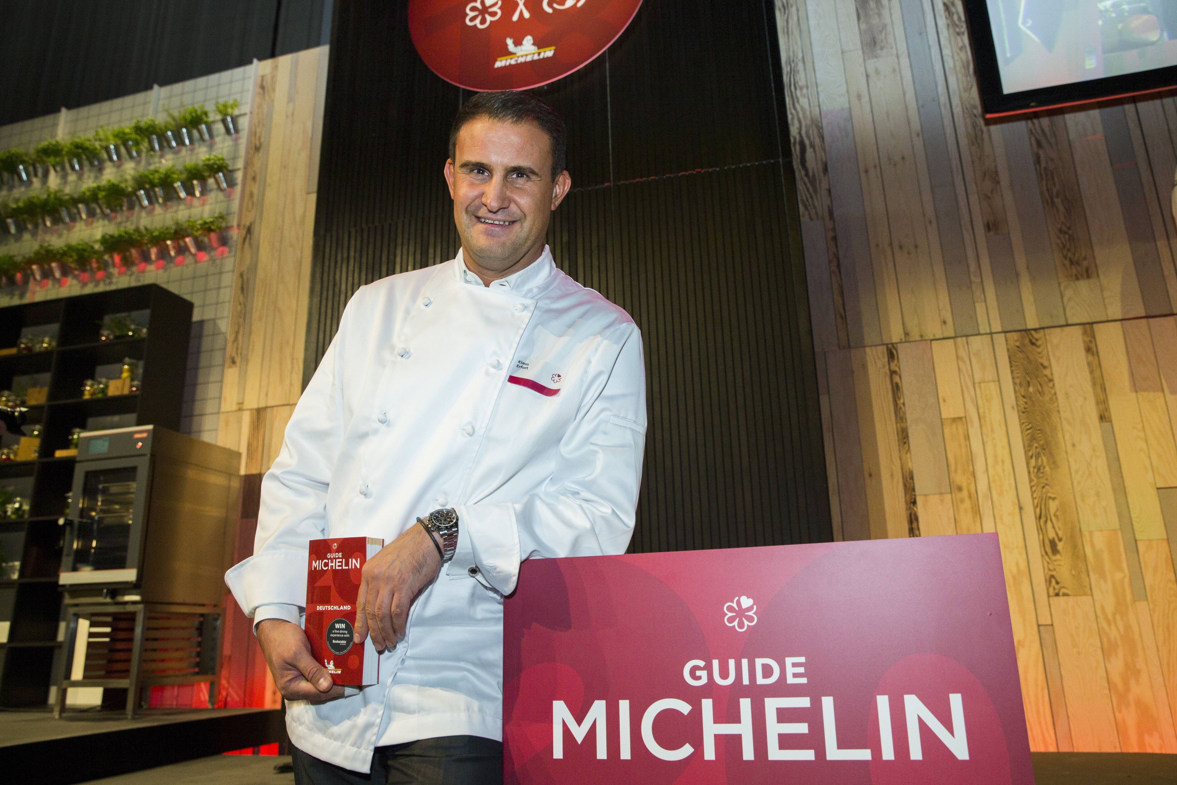 Sternekoch Klaus Erfort vom Saarbrücker Restaurant 