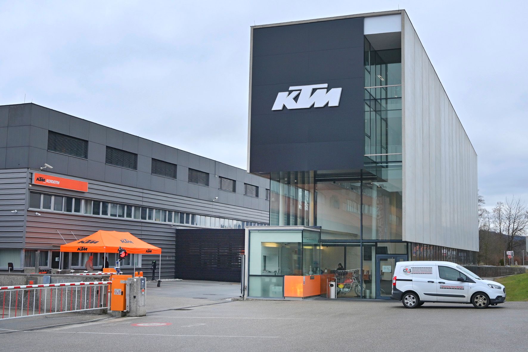 KTM scheint nicht zur Ruhe zu kommen. Im Bild: Hauptwerk in Mattighofen (Bez. Braunau)