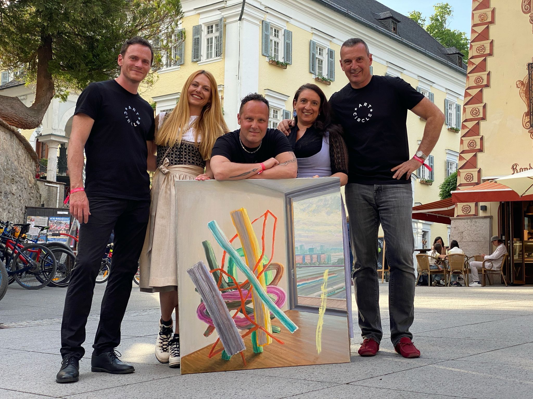 Die Art Circle Finnisage vereinte Kunstschaffende mit Kunstliebhabern. 