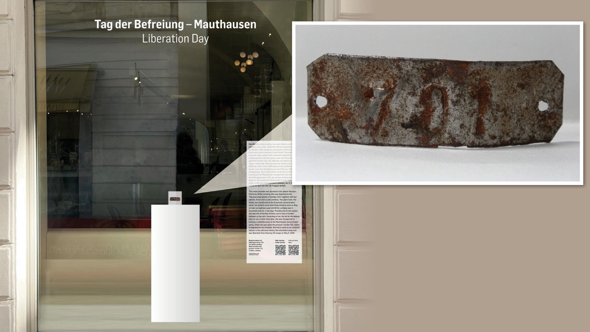 Das ist das Häftlingsarmband von Britta Lamberger