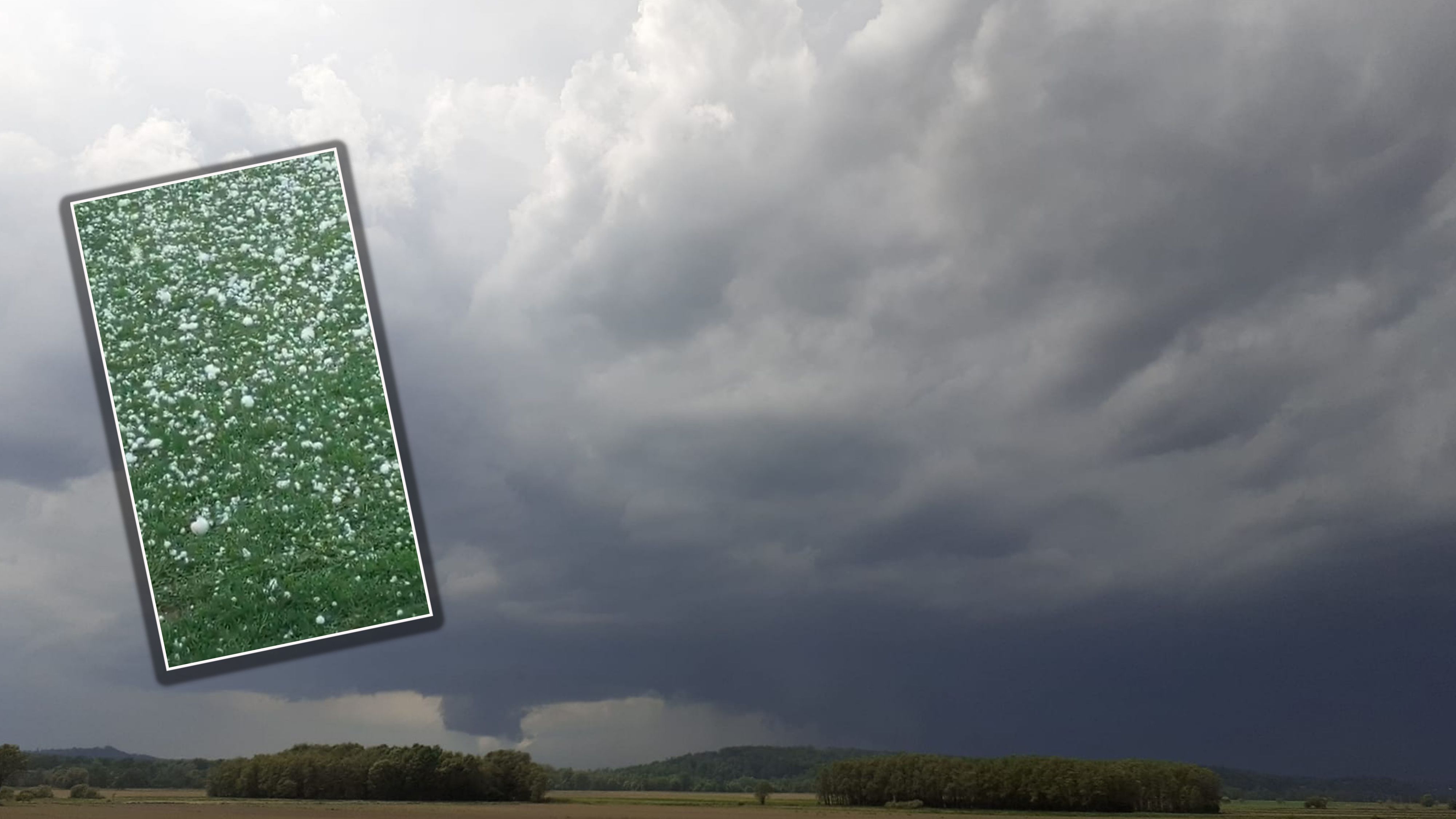 Am Sonntag kam es in Teilen der Steiermark zu schweren Hagel-Unwettern. 
