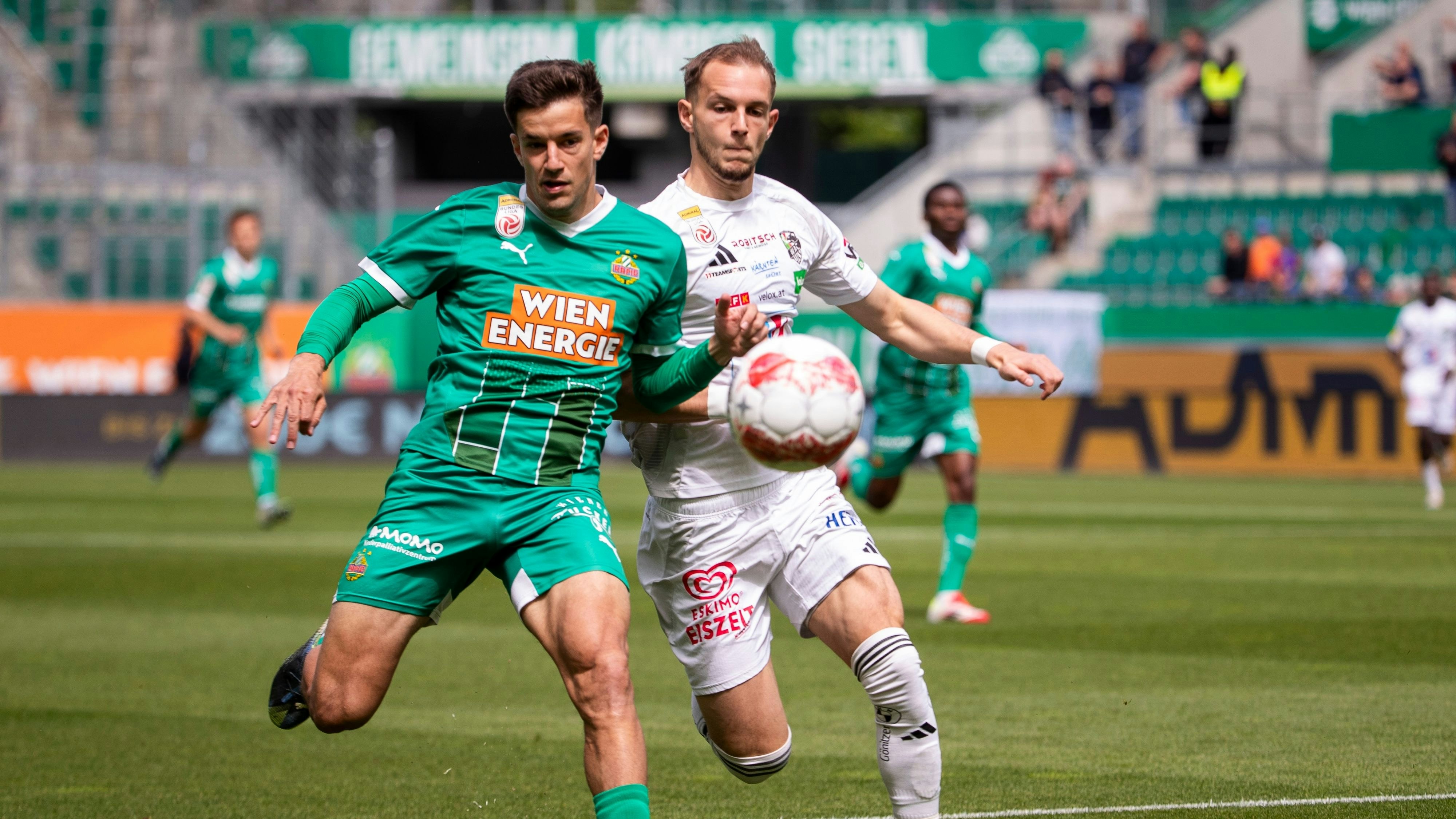 Heute.at - Live: 1:0! Nach Cup-Sieg, WAC geht bei Rapid in Führung