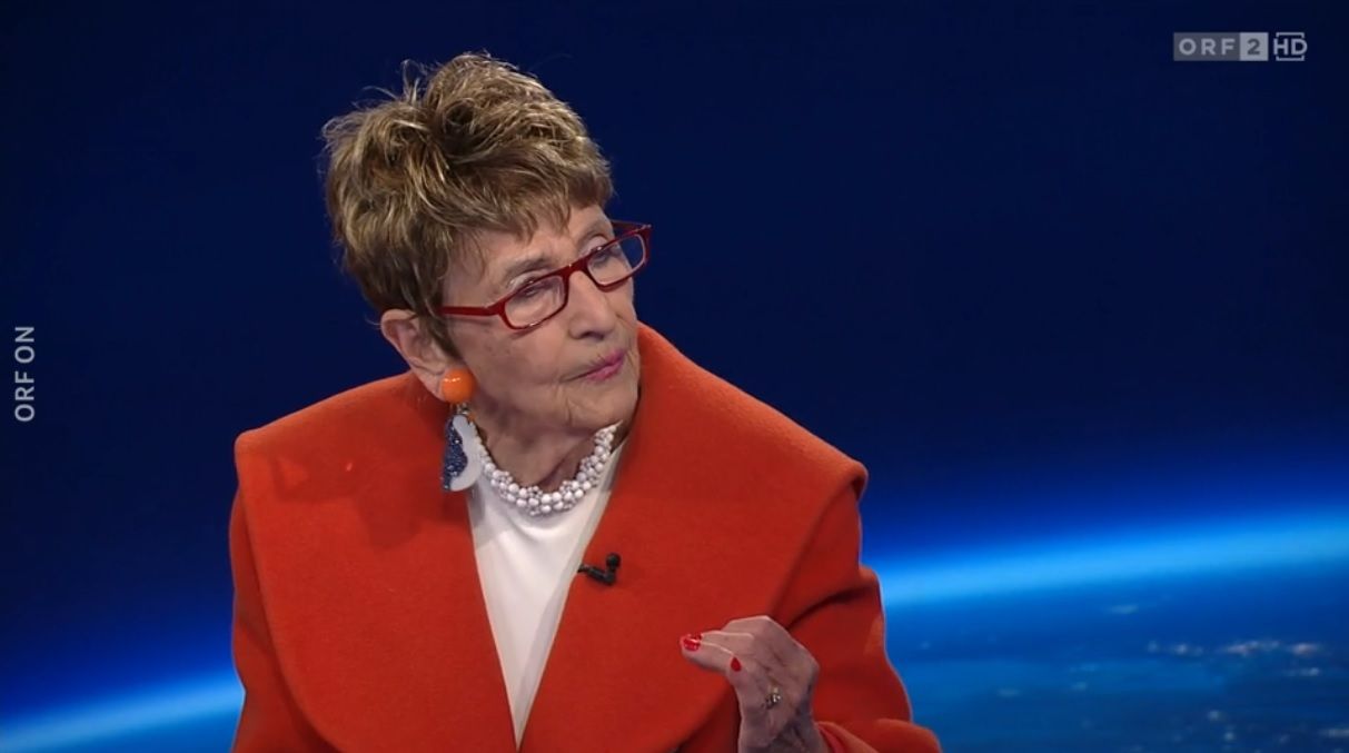  Ingrid Korosec am Sonntagabend in der ZiB 2. 