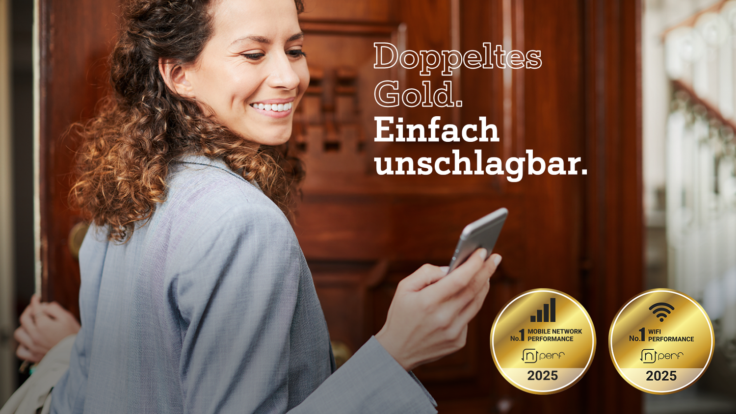 Österreichs führendes Kommunikationsunternehmen A1 wurde mit den Goldmedaillen für die beste mobile Internet-Performance und das beste Festnetz-Breitband 2025 ausgezeichnet.