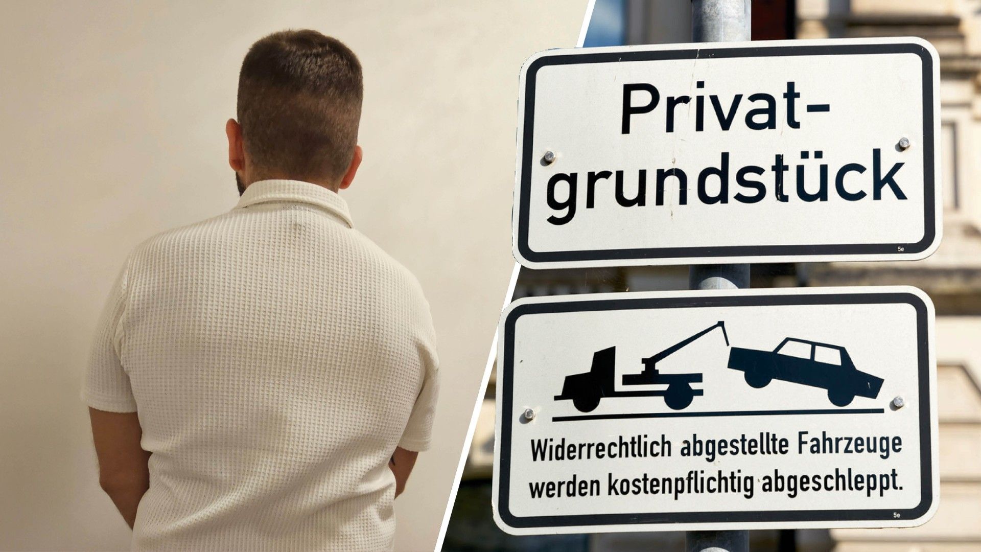 Zum zweiten Mal wird Herr I. nach dem Falschparken zur Zahlung aufgefordert.