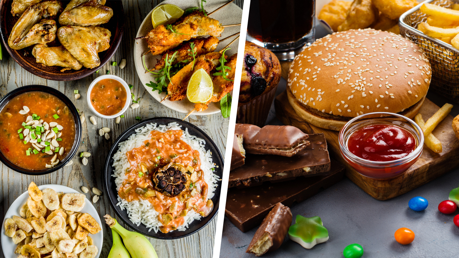 Die afrikanische Küche beinhaltet viel Gemüse, Obst und Fermentiertes. Westliche Kost dagegen viel Weißmehl, Zucker und Fleisch.