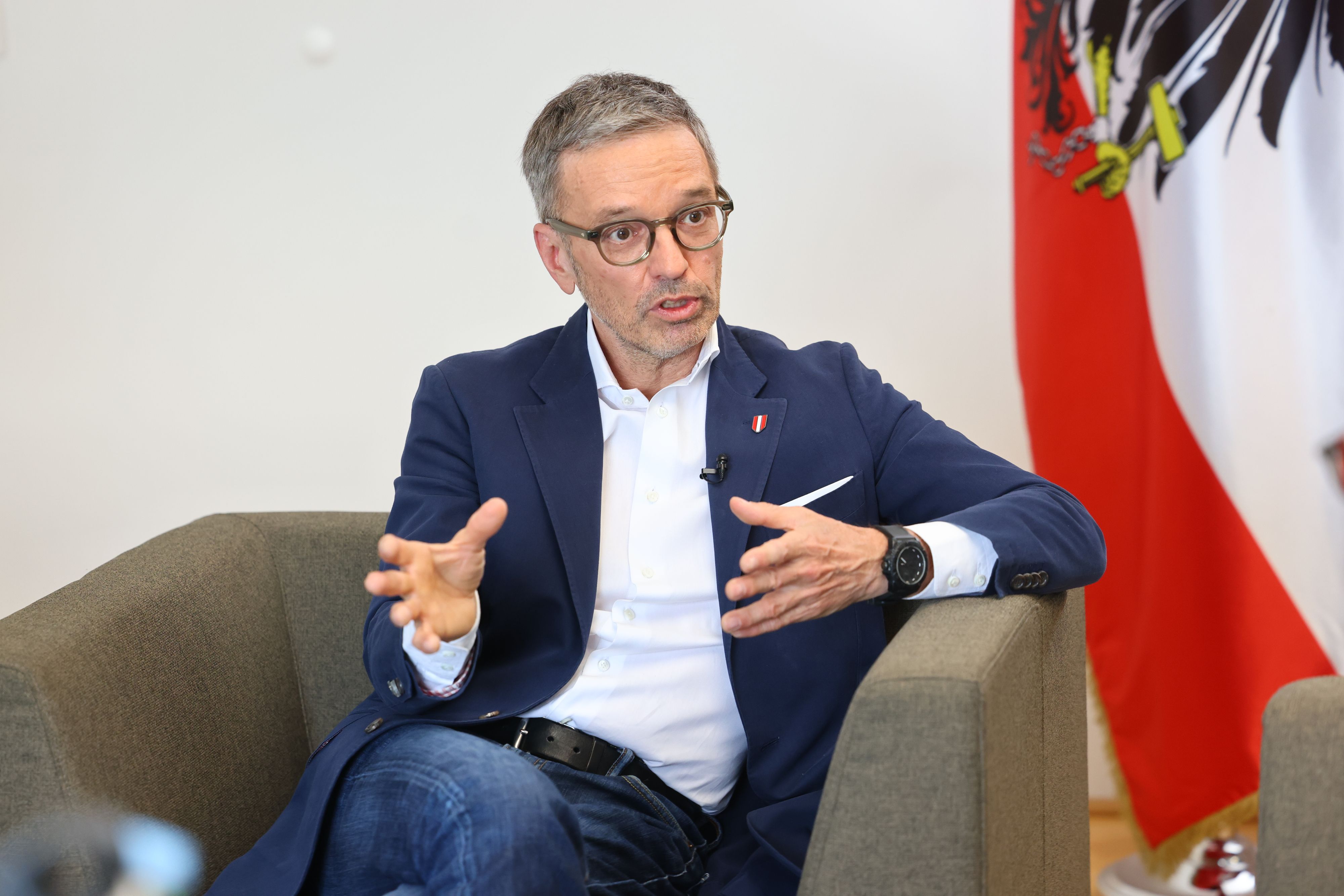 FPÖ-Chef Herbert Kickl stellt erneut den Kanzleranspruch.