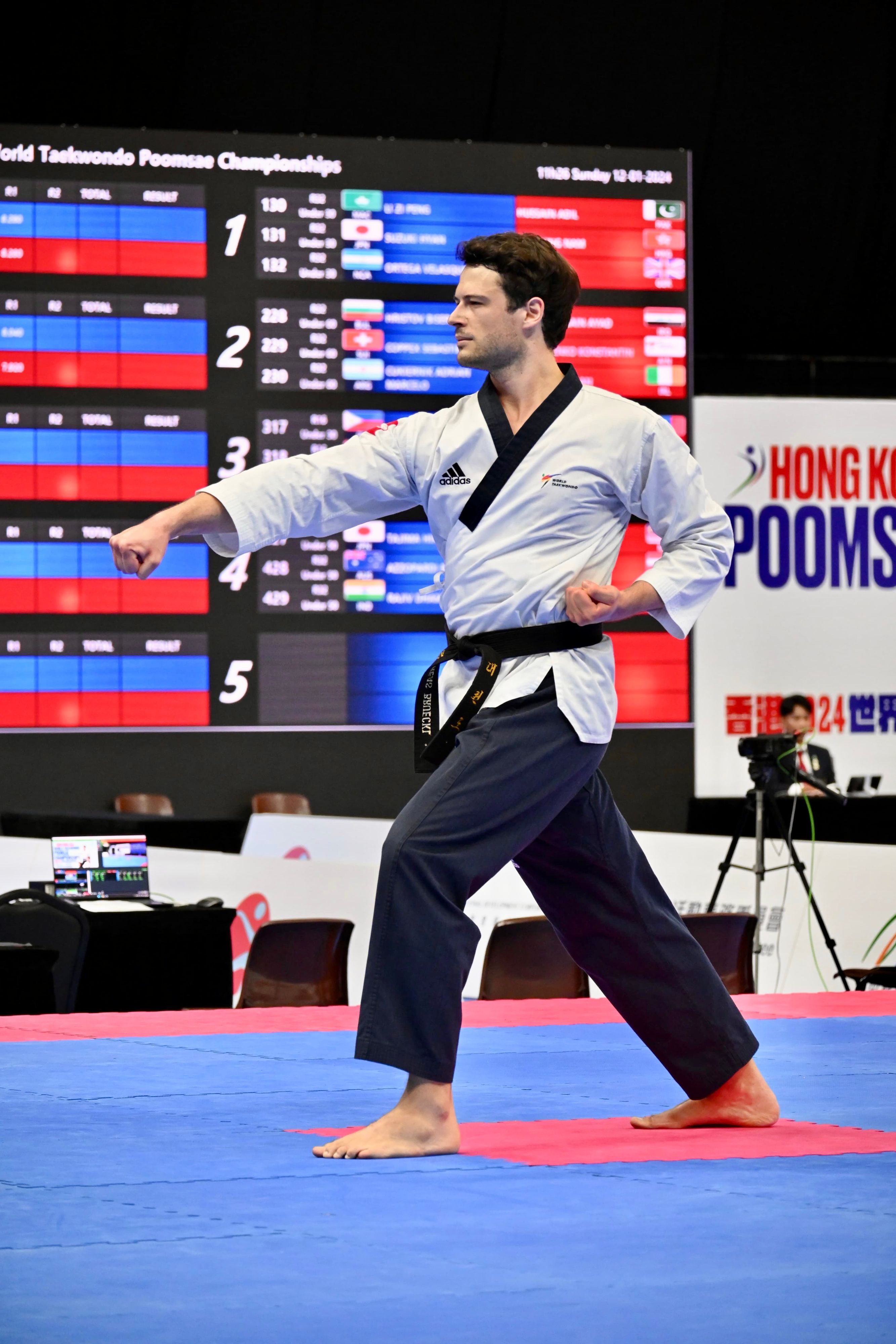 Andreas Brückl will Taekwondo-Europameister werden.