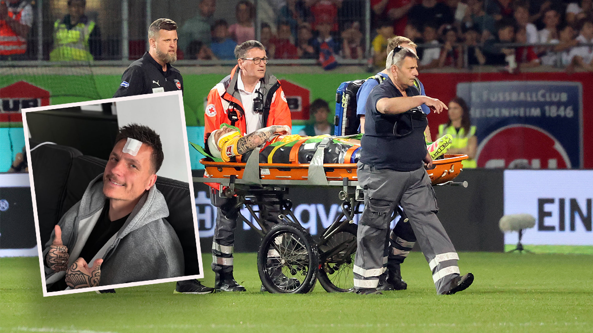 Heidenheim-Keeper Kevin Müller. 