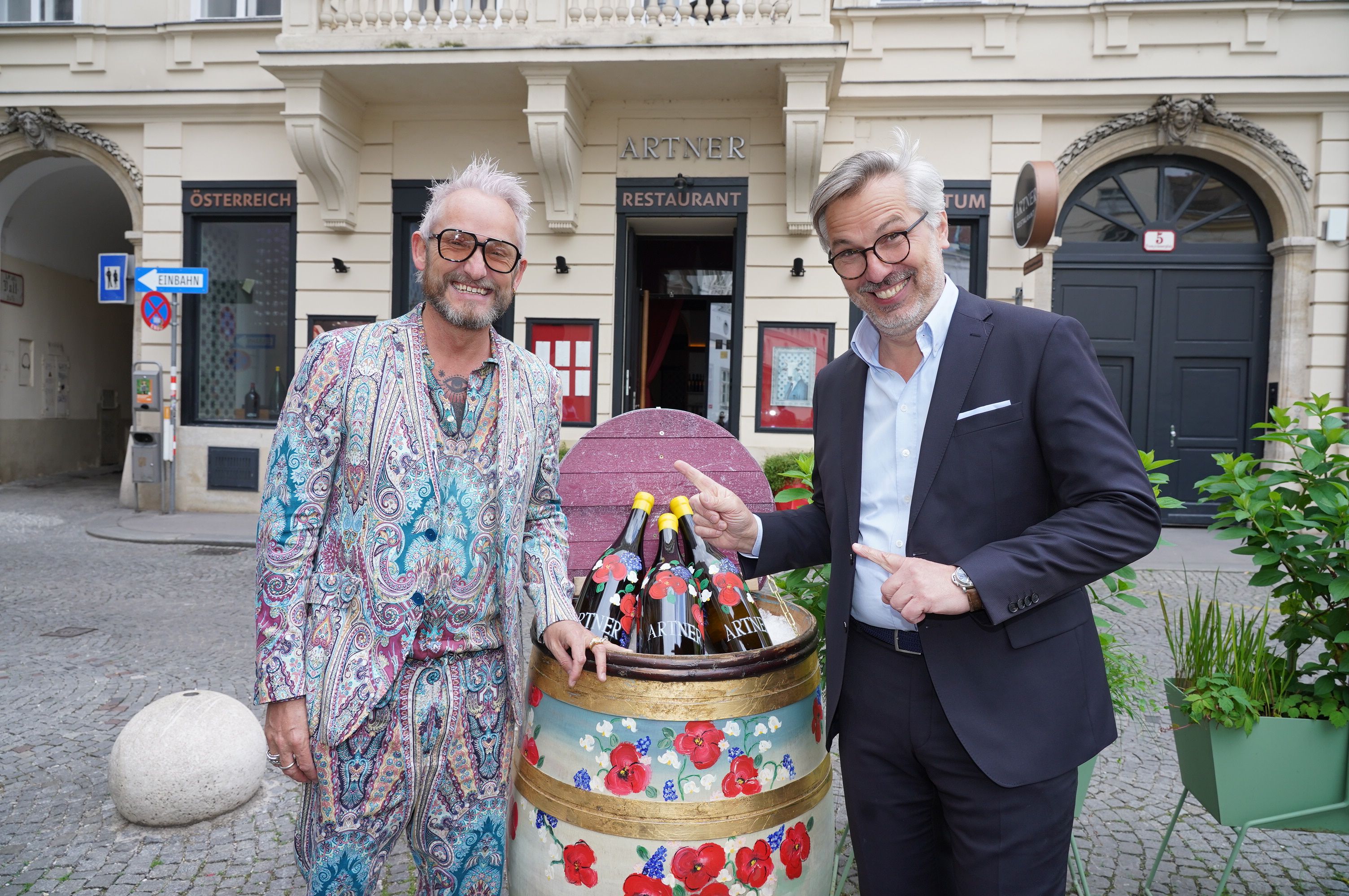 Franz Josef Baur gestaltete das ART-Fass für das 