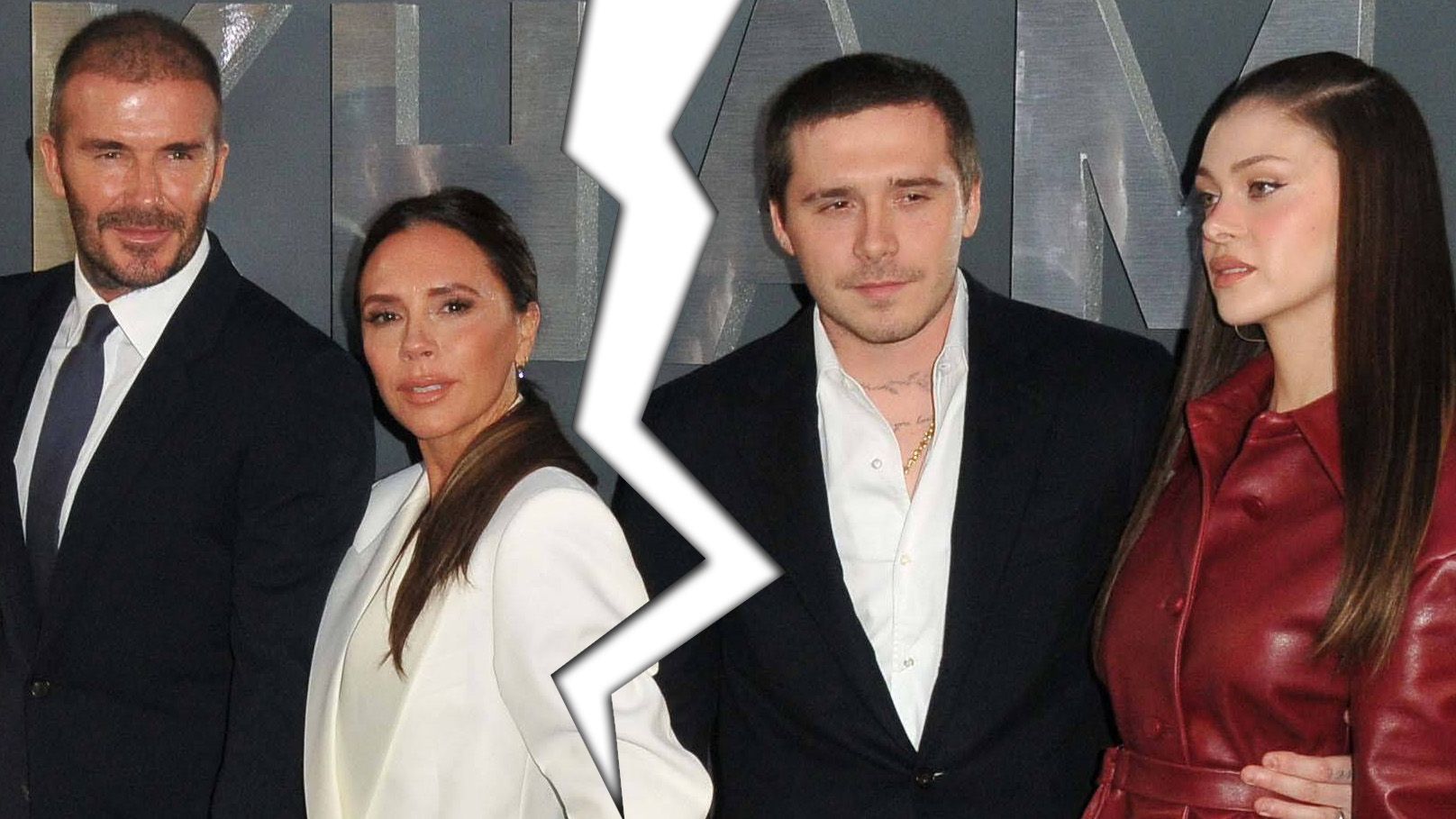 Die Familie Beckham hat sich verkracht.